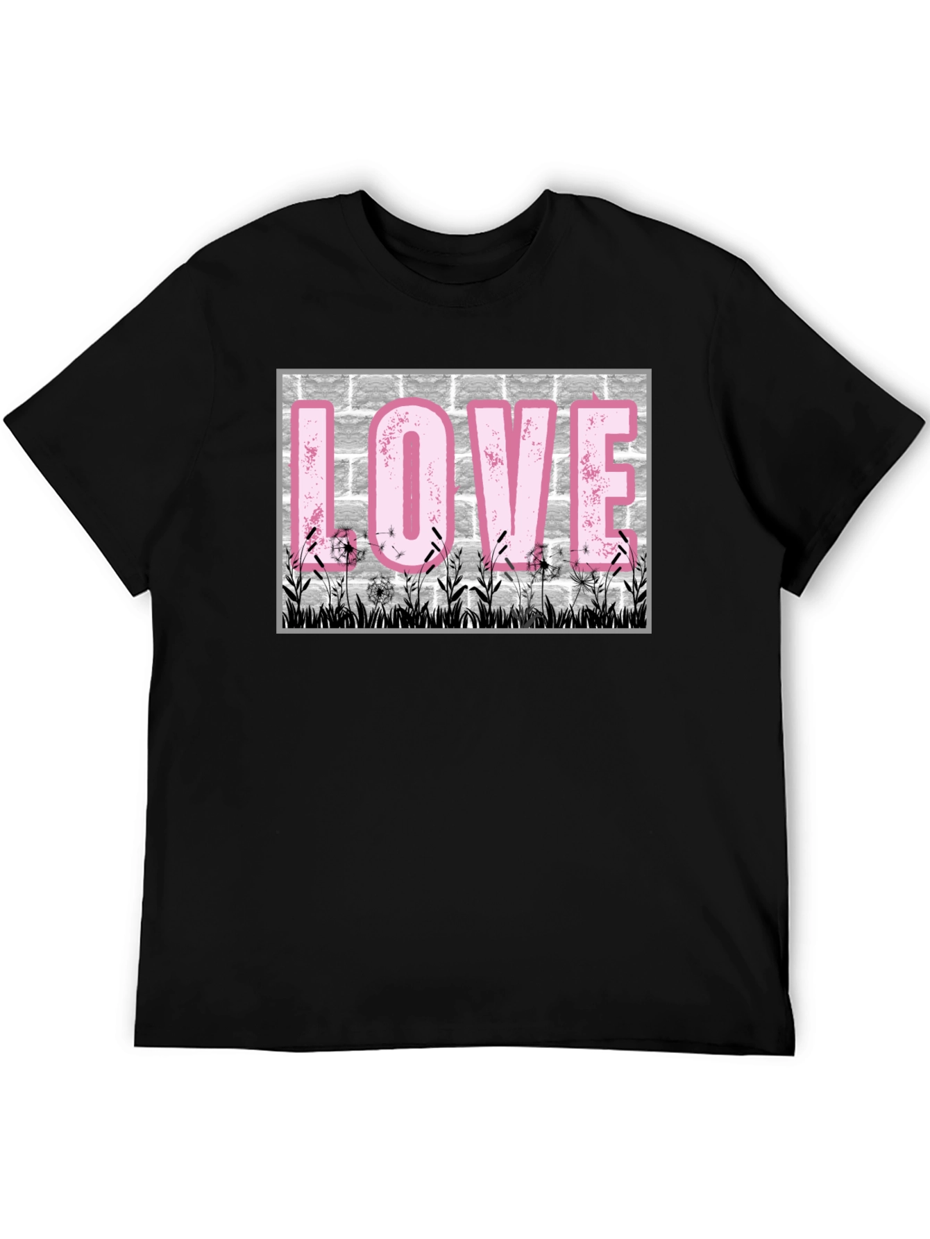 Love Dandelions Brick T-Shirt