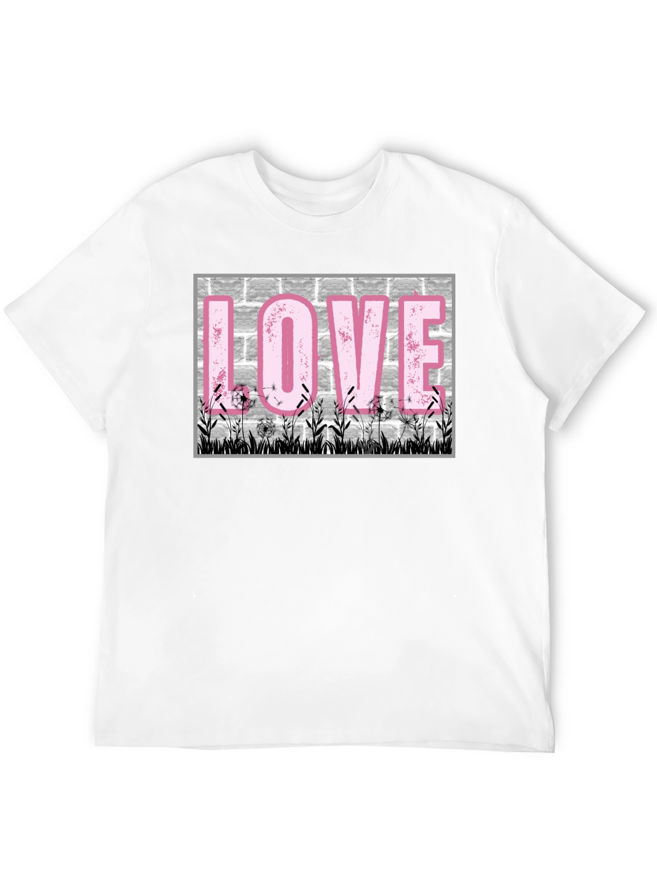 Love Dandelions Brick T-Shirt