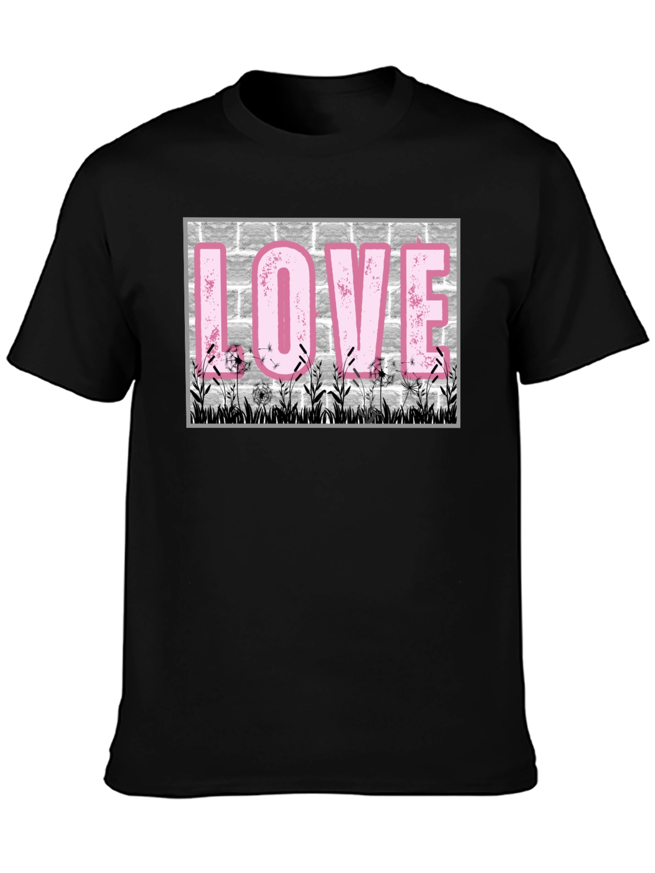 Love Dandelions Brick T-Shirt
