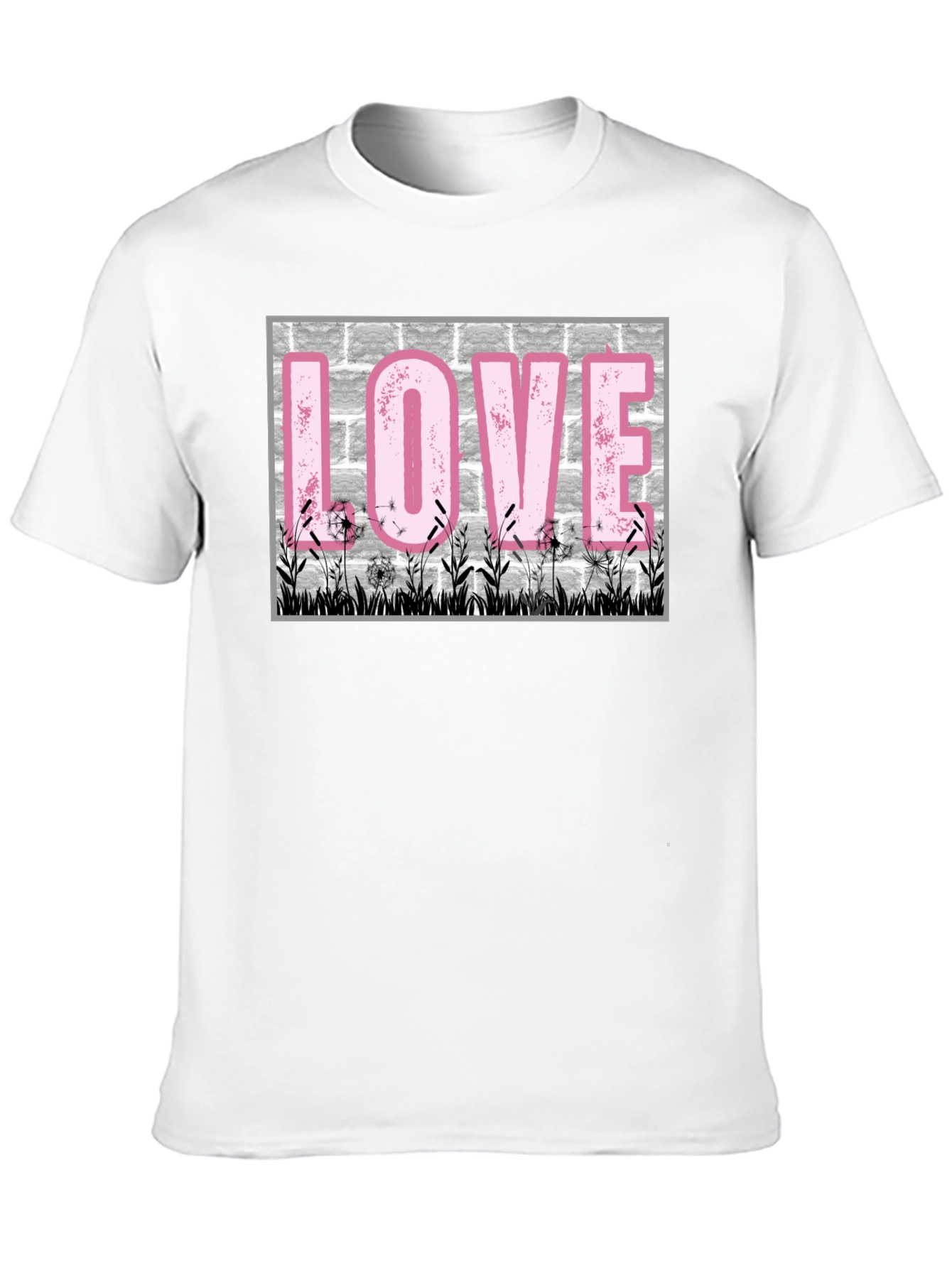 Love Dandelions Brick T-Shirt