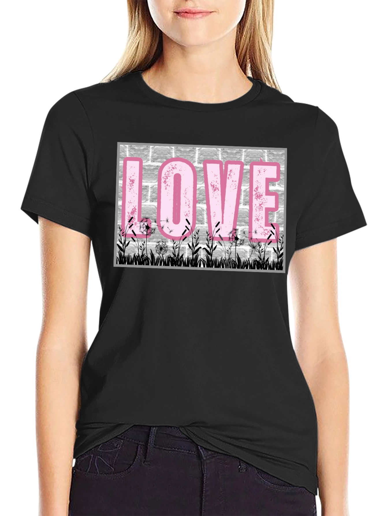 Love Dandelions Brick T-Shirt