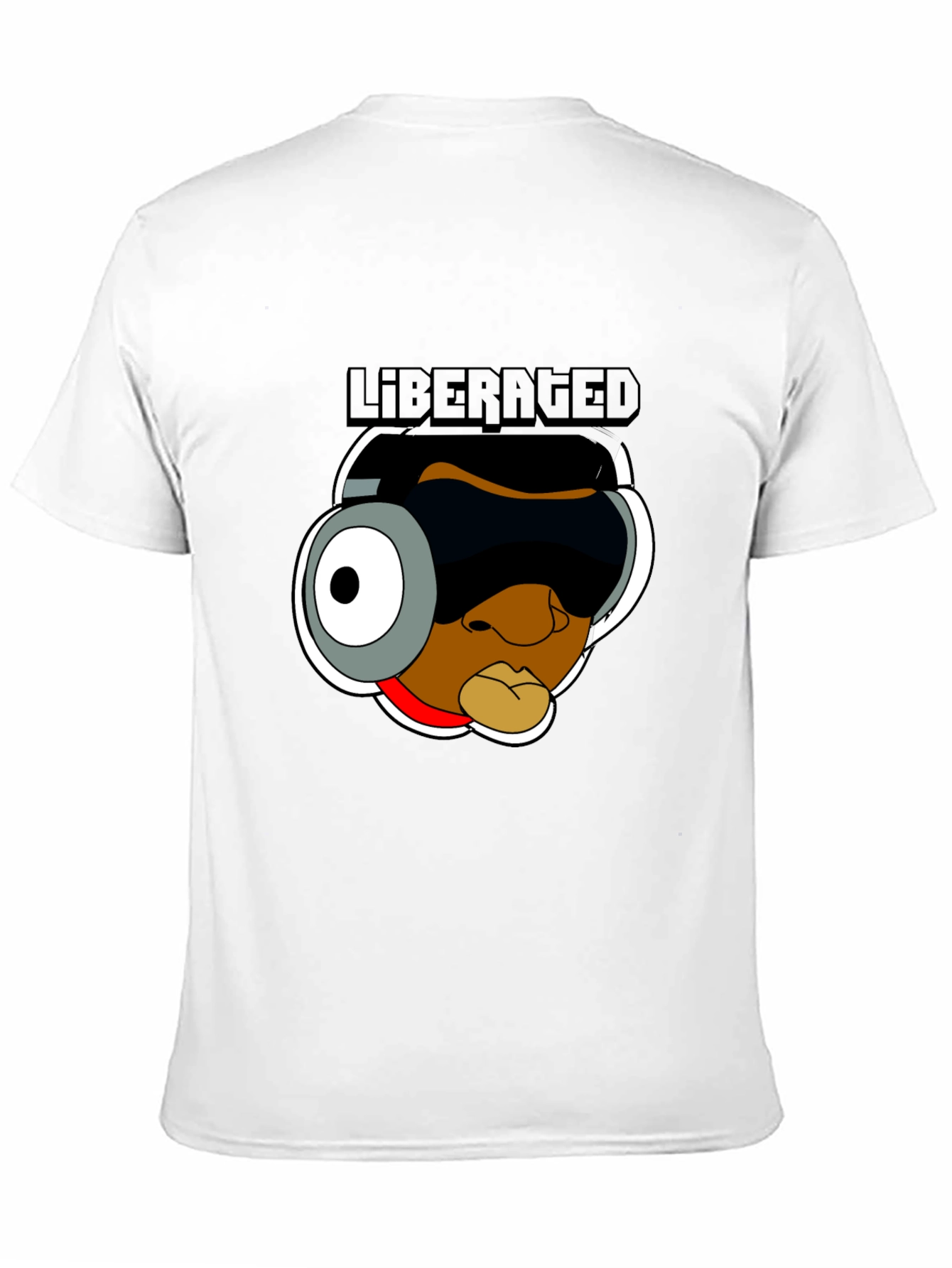 Liberated Cartoon Graphic T-Shirt