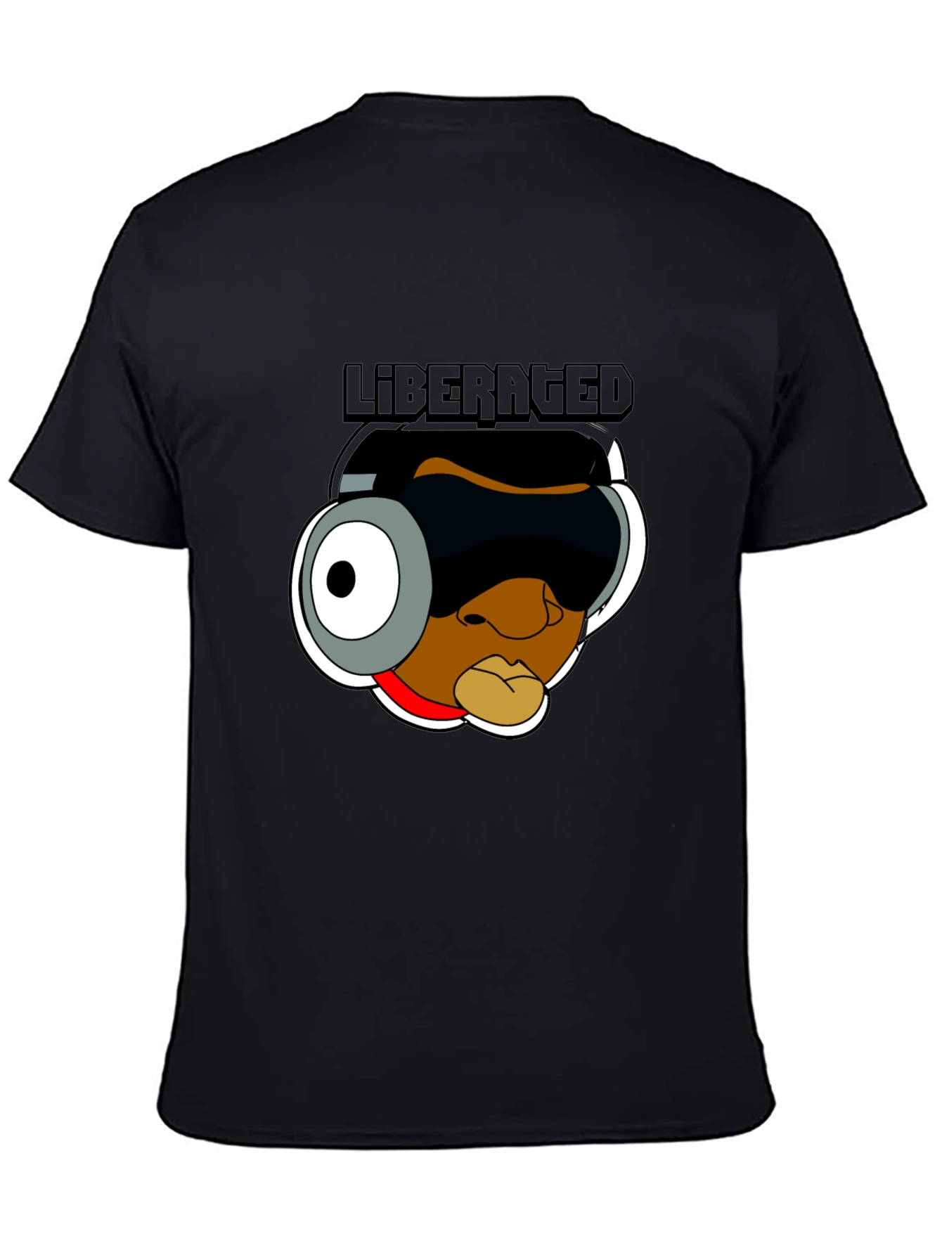 Liberated Cartoon Graphic T-Shirt