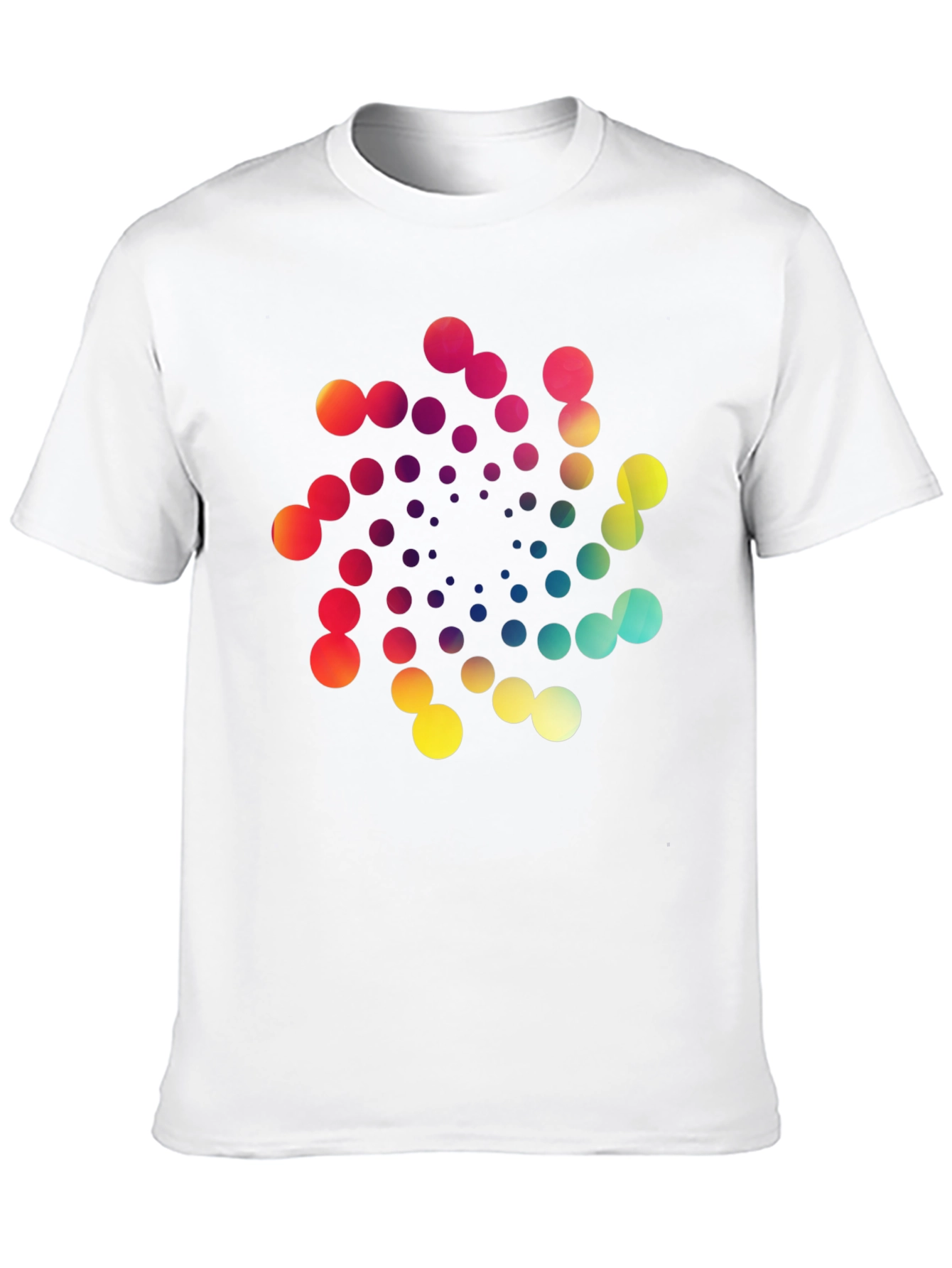 Vibrant Spiral Graphic T-Shirt - Modern Design