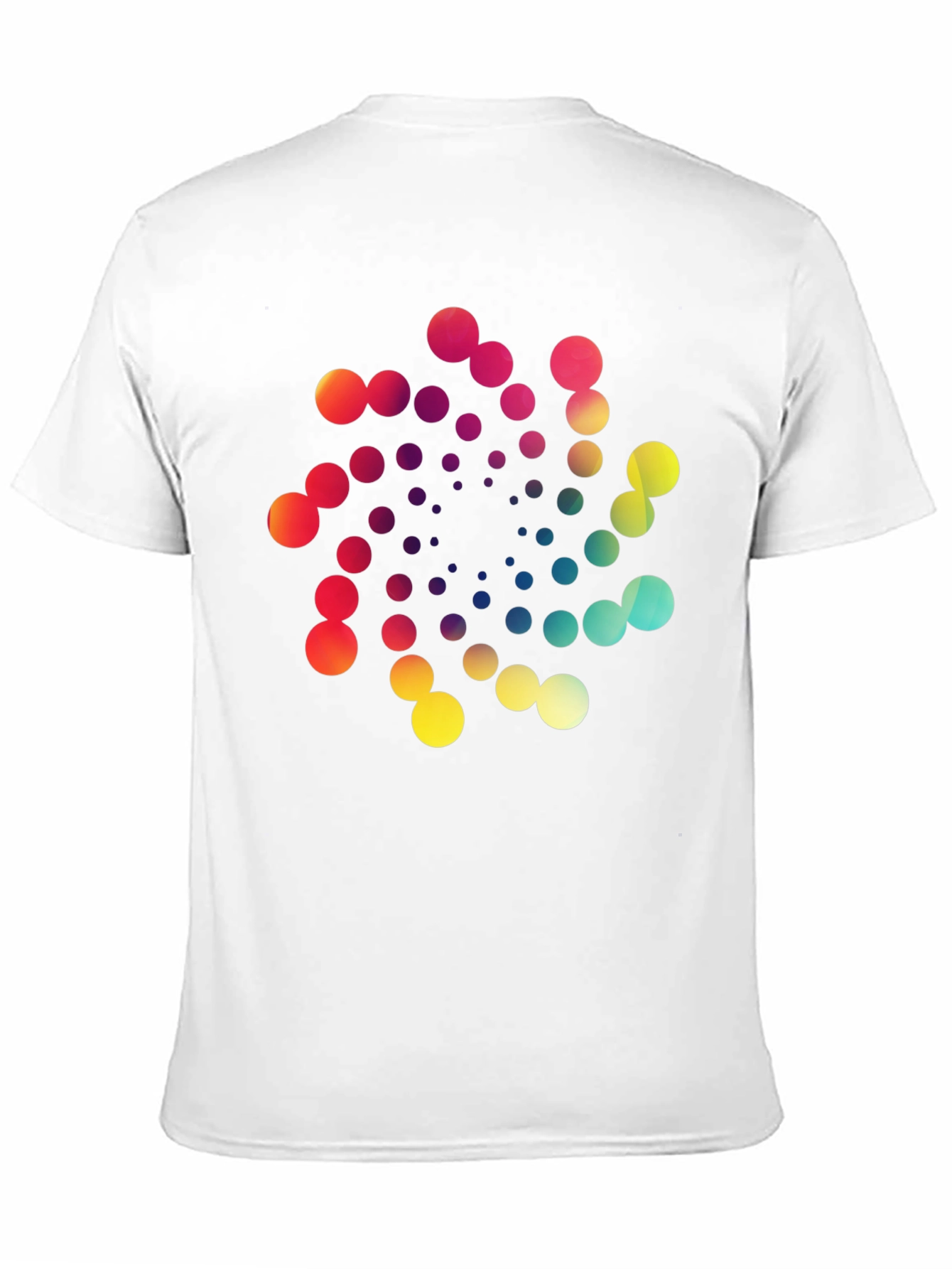 Vibrant Spiral Graphic T-Shirt - Modern Design