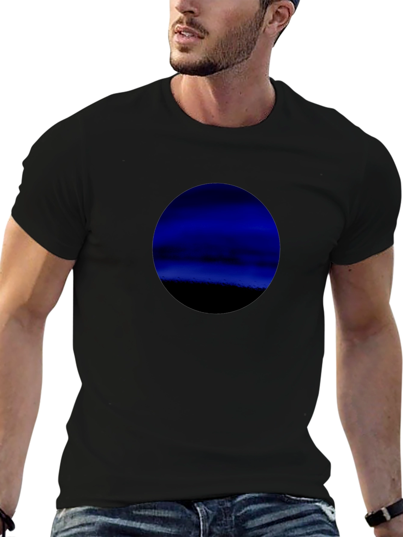 Midnight Blue Graphic T-Shirt