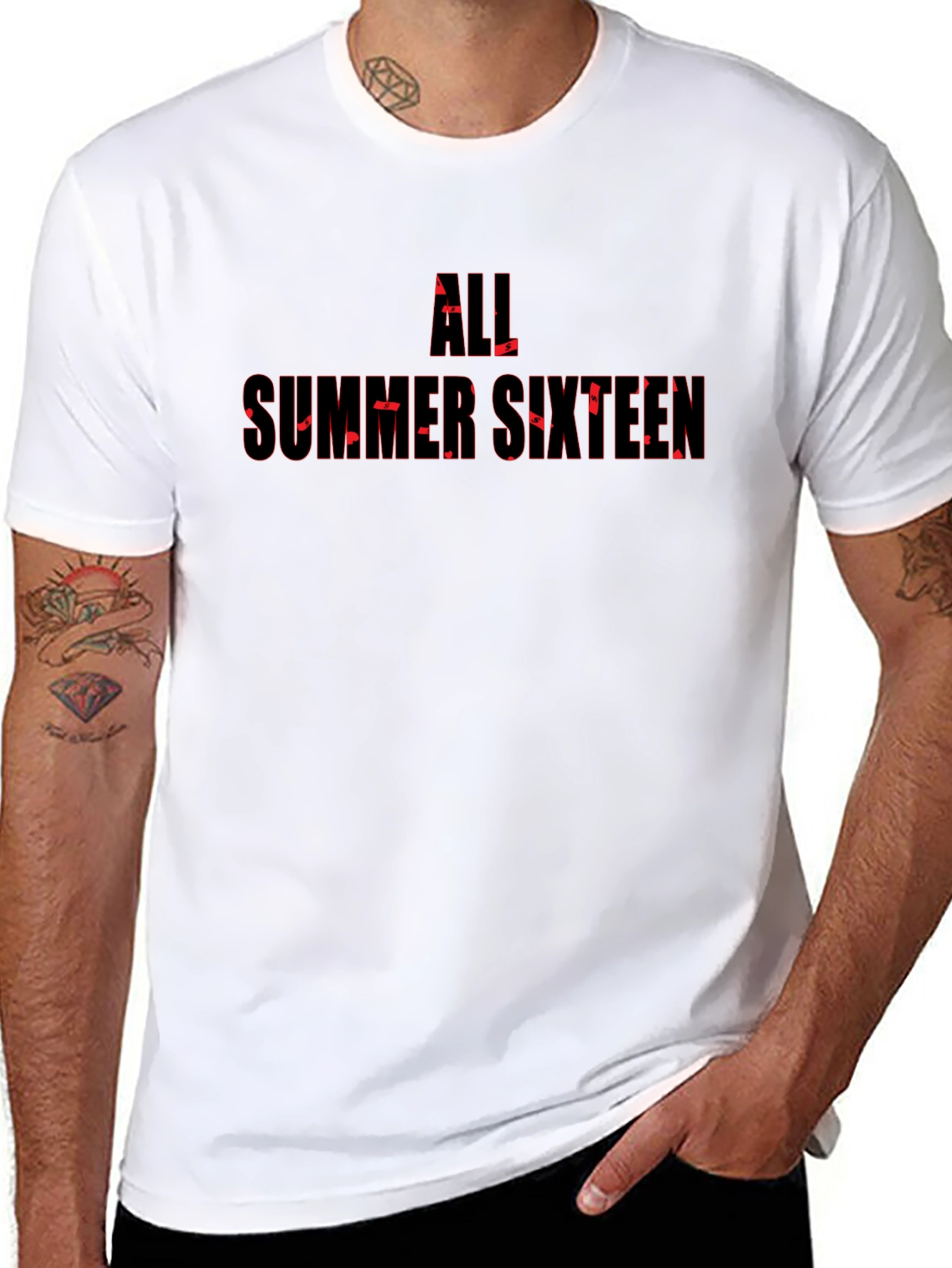 All Summer Sixteen Graphic Tee - Black