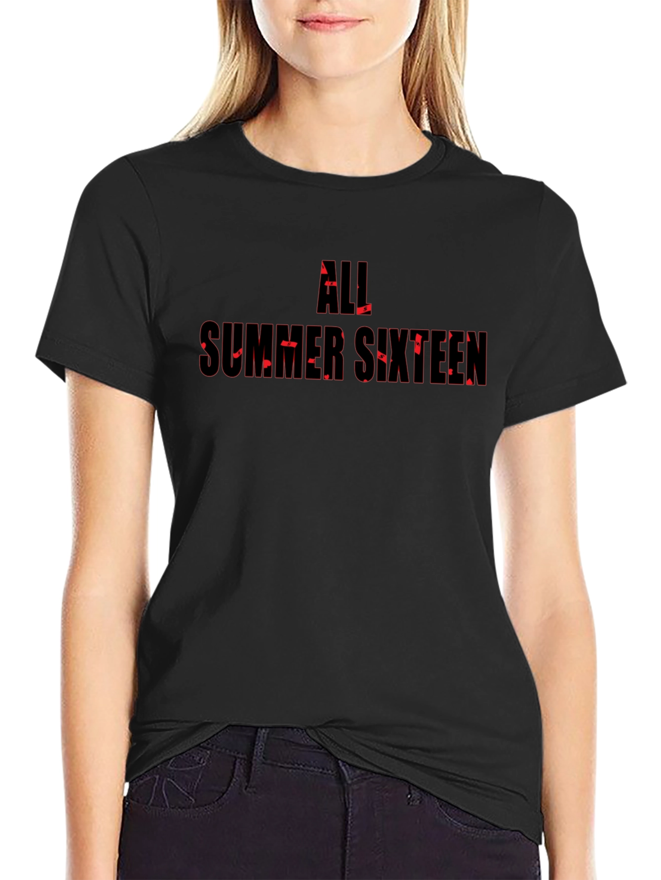 All Summer Sixteen Graphic Tee - Black