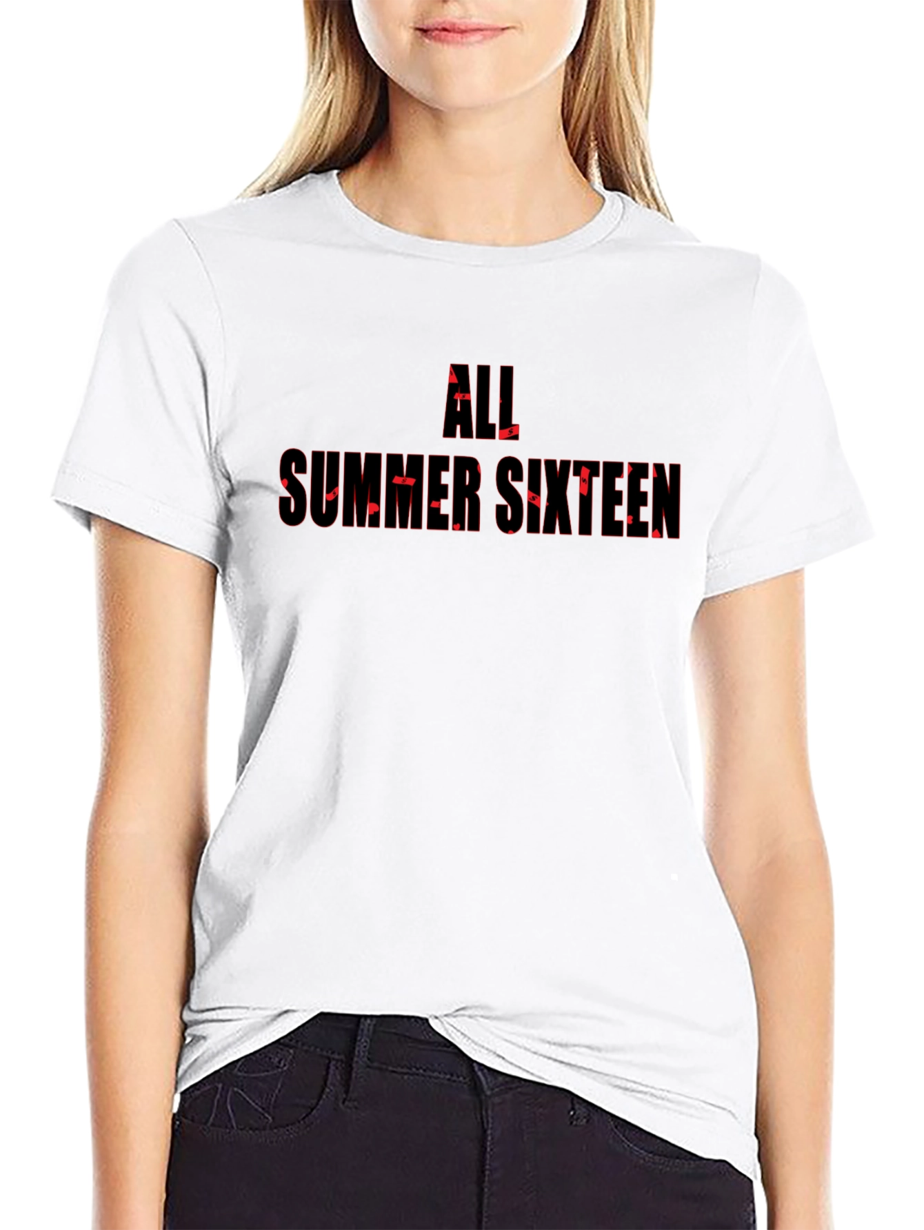 All Summer Sixteen Graphic Tee - Black