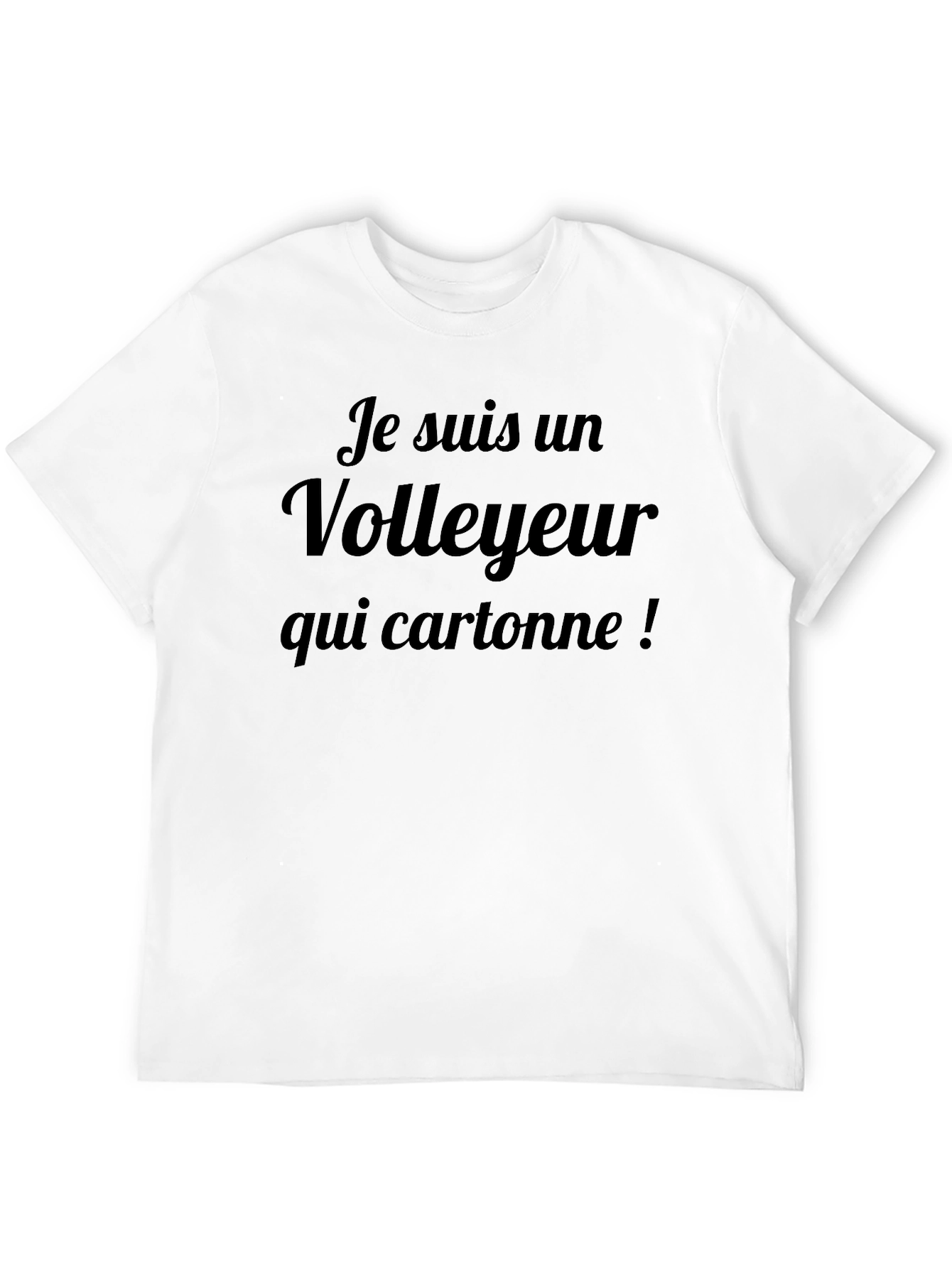 Je suis un Volleyeur T-Shirt - Black