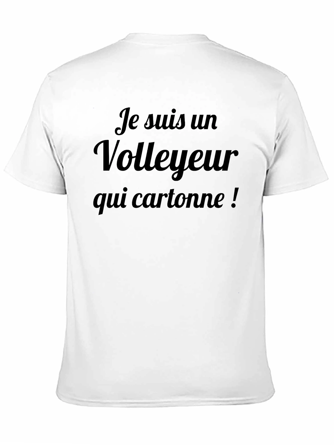 Je suis un Volleyeur T-Shirt - Black