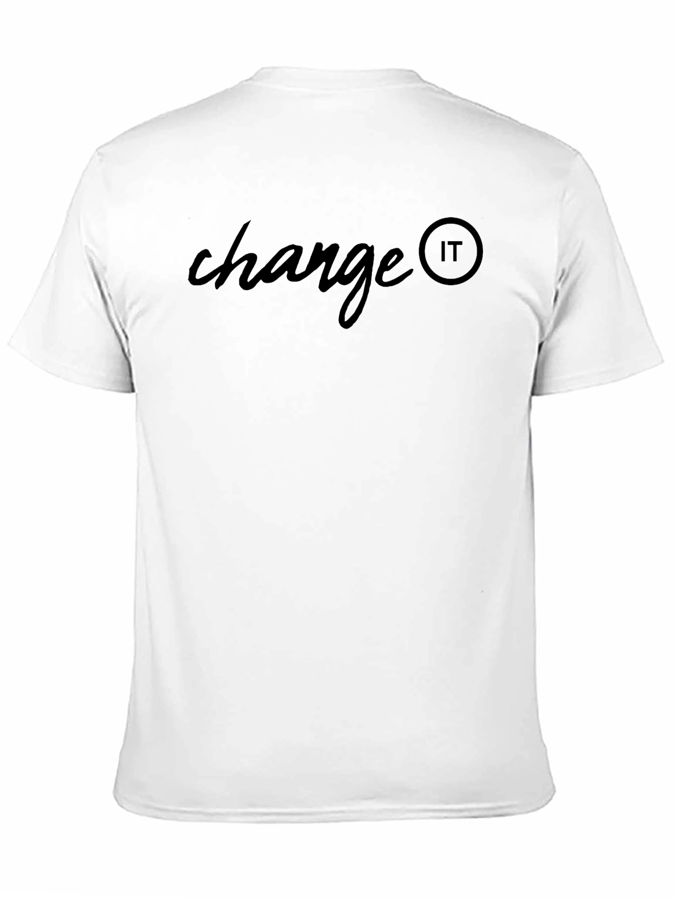 Change IT Black Crew Neck T-Shirt