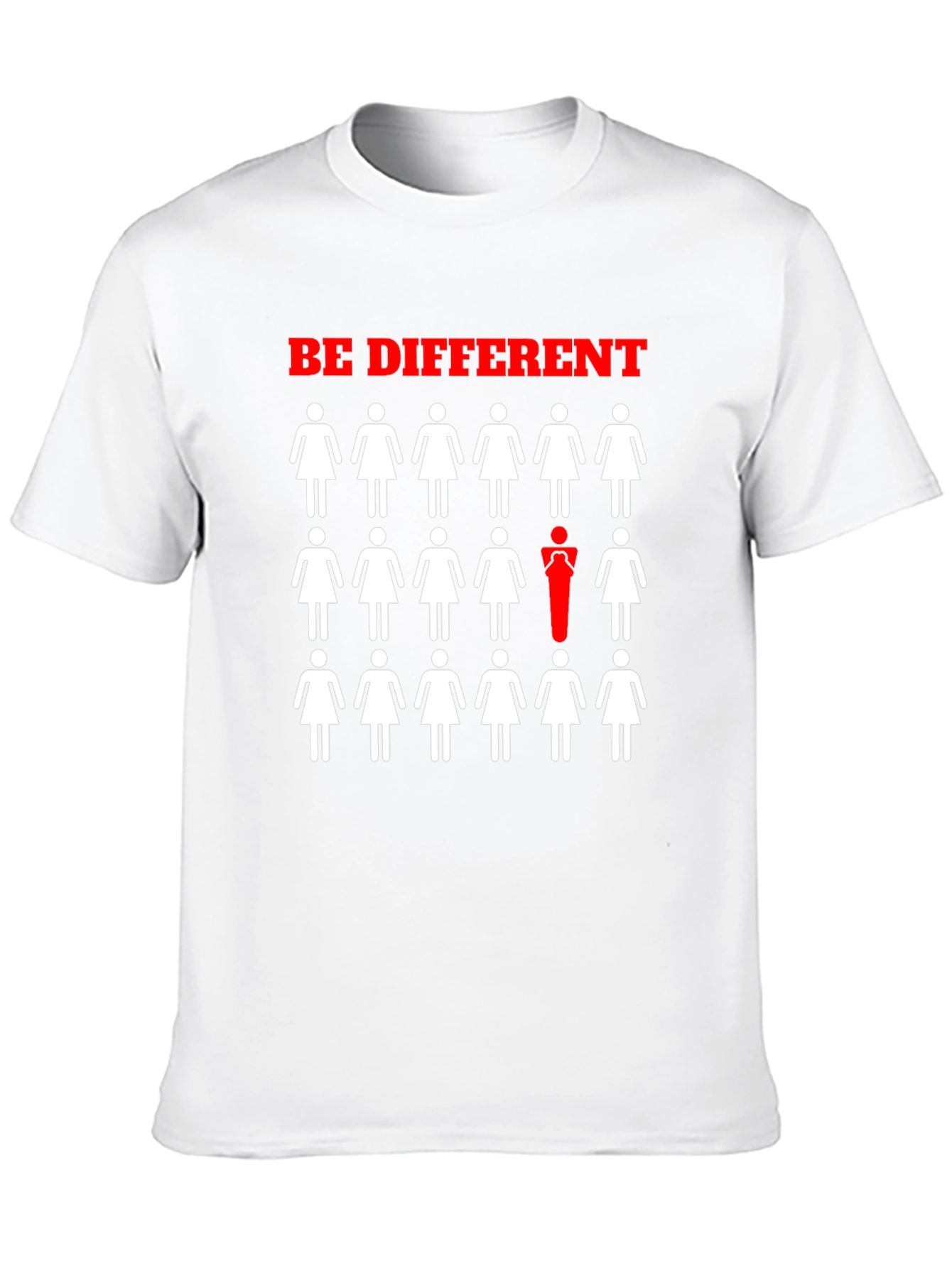 Be Different Graphic Tee - Unique Style T-Shirt