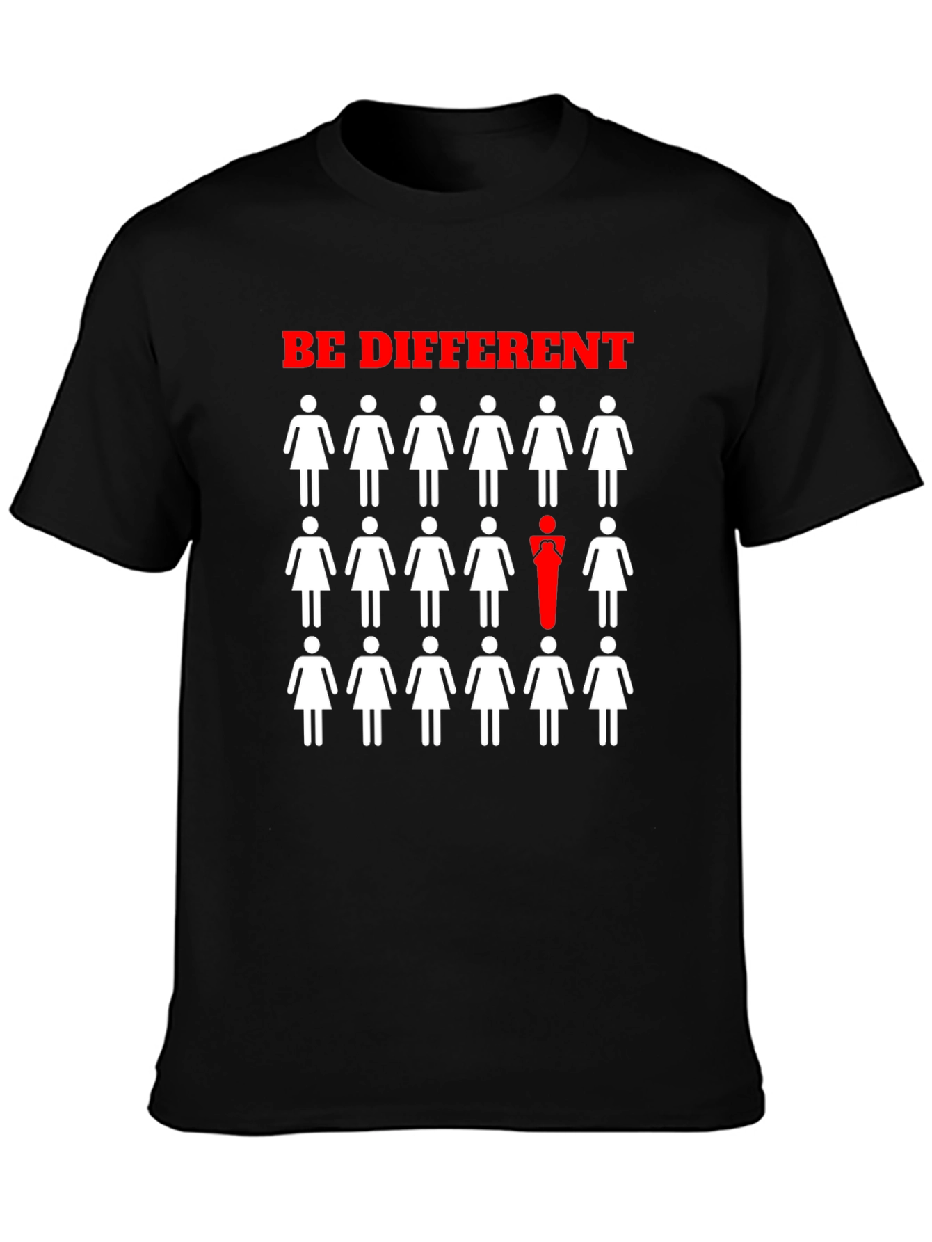 Be Different Graphic Tee - Unique Style T-Shirt