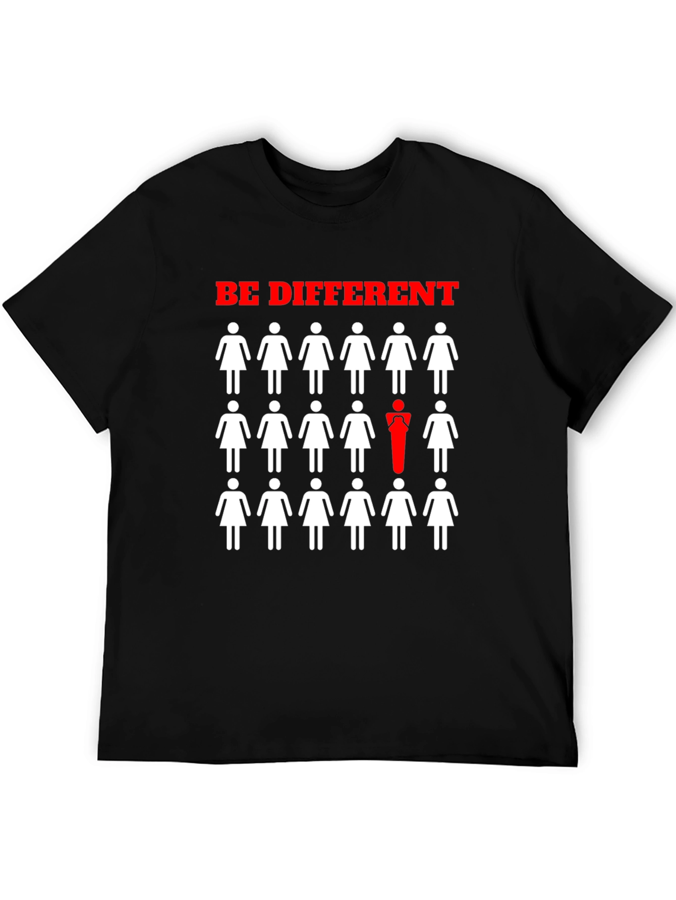 Be Different Graphic Tee - Unique Style T-Shirt