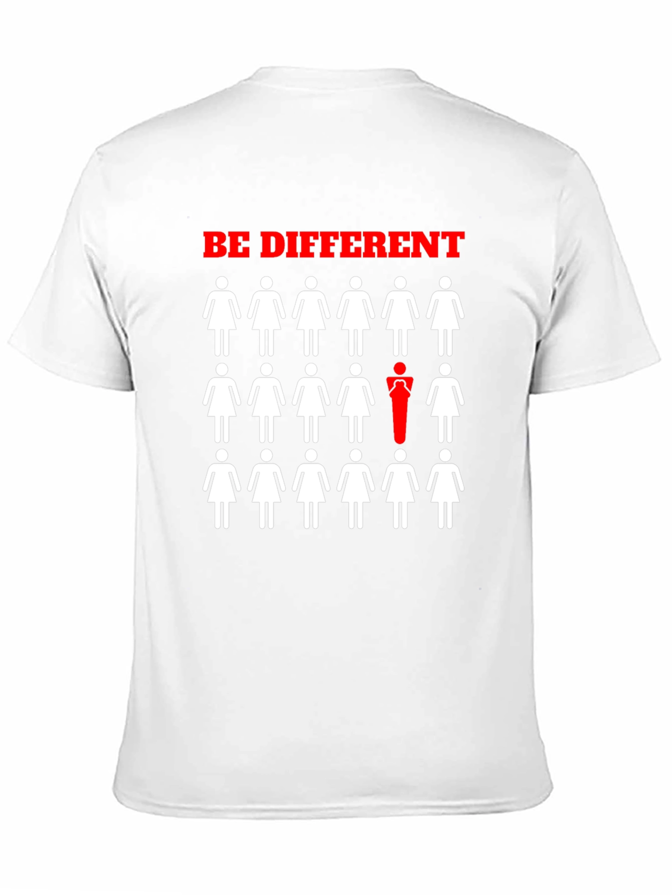 Be Different Graphic Tee - Unique Style T-Shirt