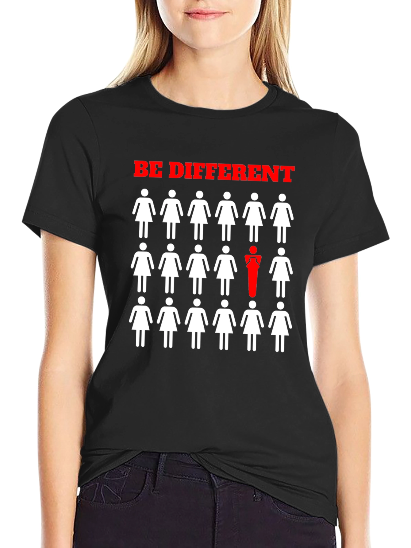 Be Different Graphic Tee - Unique Style T-Shirt