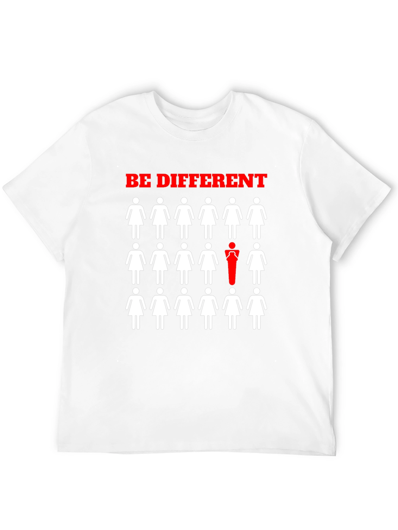 Be Different Graphic Tee - Unique Style T-Shirt
