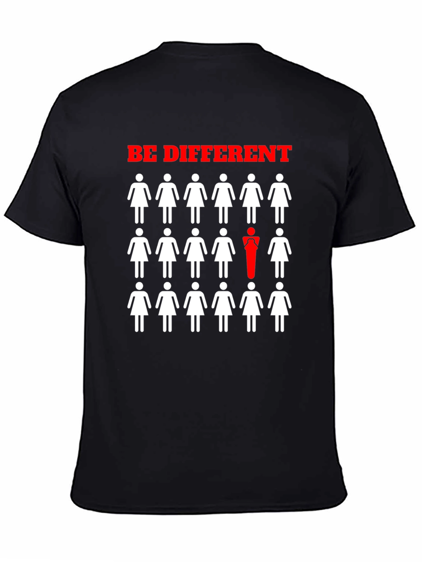 Be Different Graphic Tee - Unique Style T-Shirt