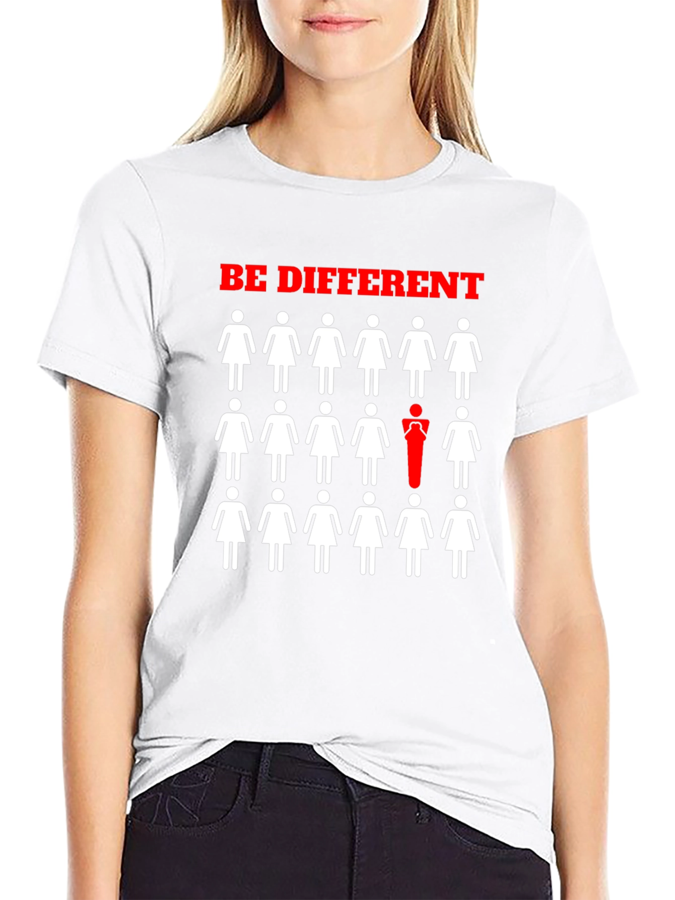 Be Different Graphic Tee - Unique Style T-Shirt
