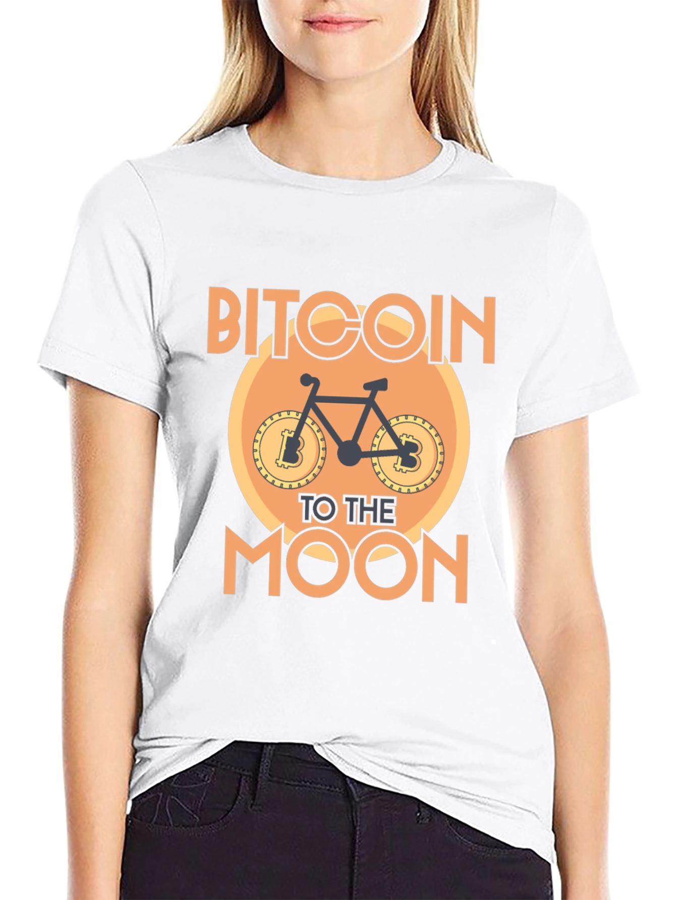 Bitcoin to the Moon T-Shirt - Crypto HODL