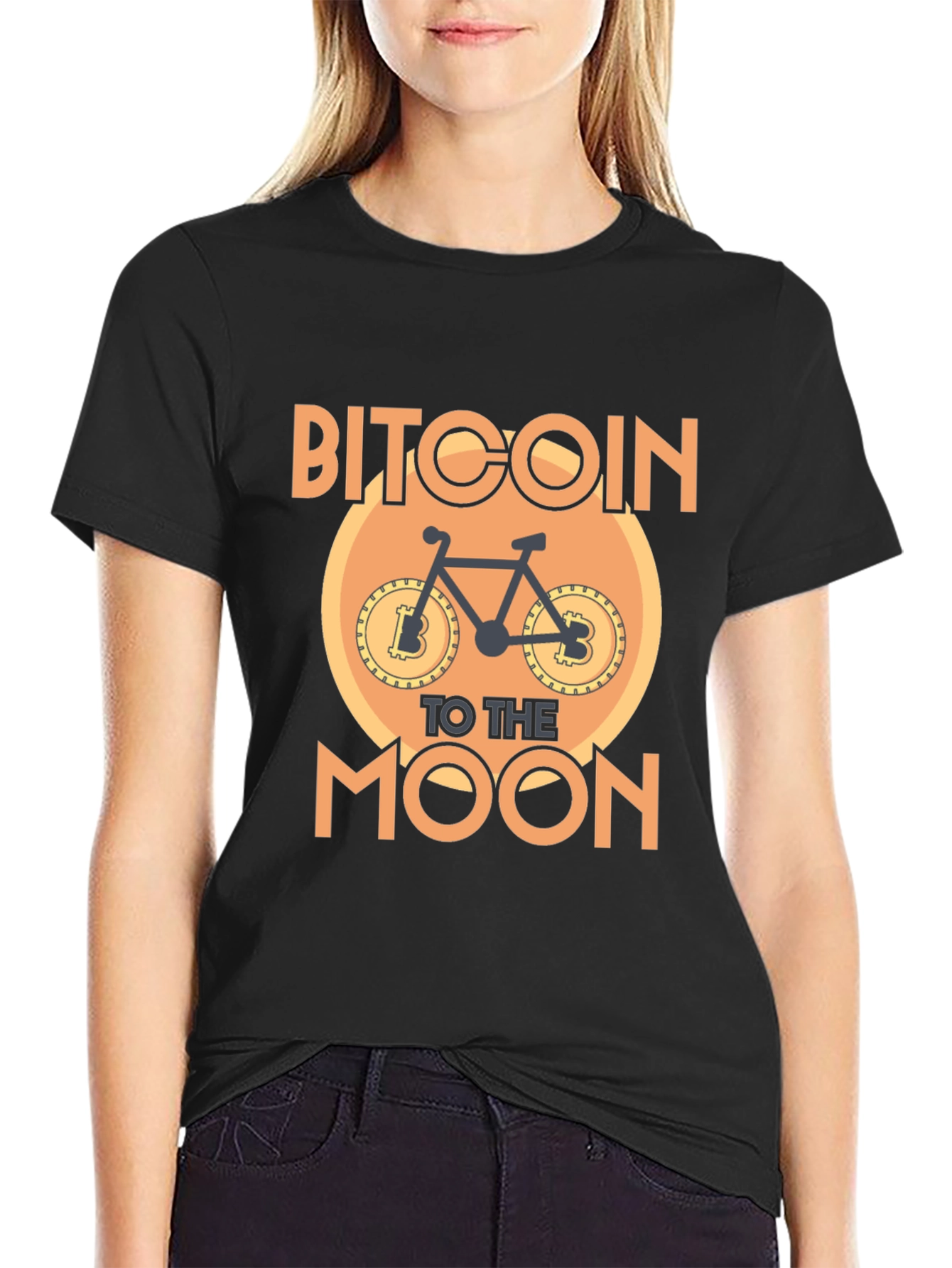 Bitcoin to the Moon T-Shirt - Crypto HODL