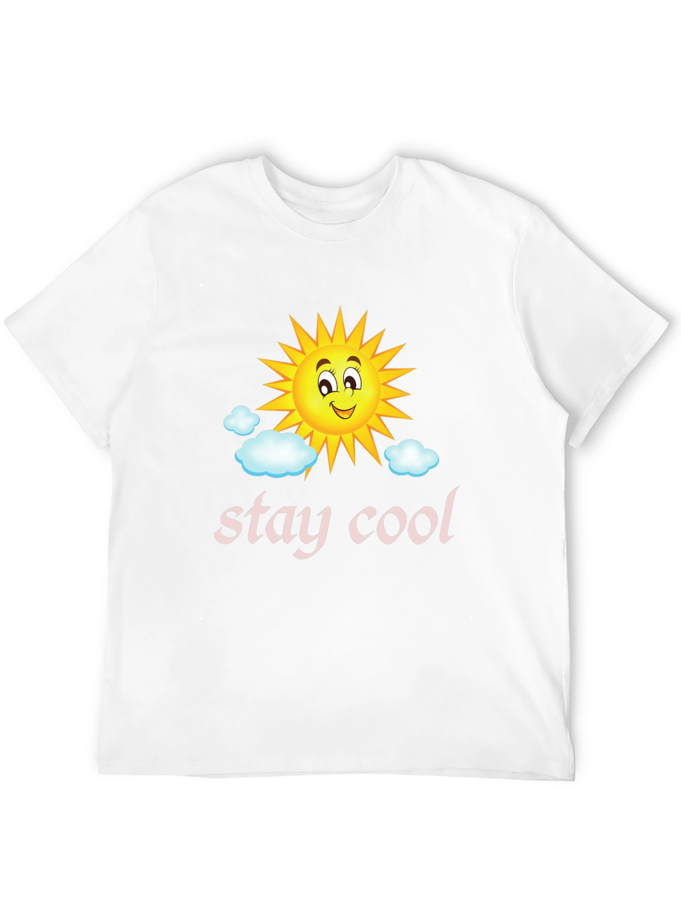 Stay Cool Sun Graphic Tee - Black T-Shirt