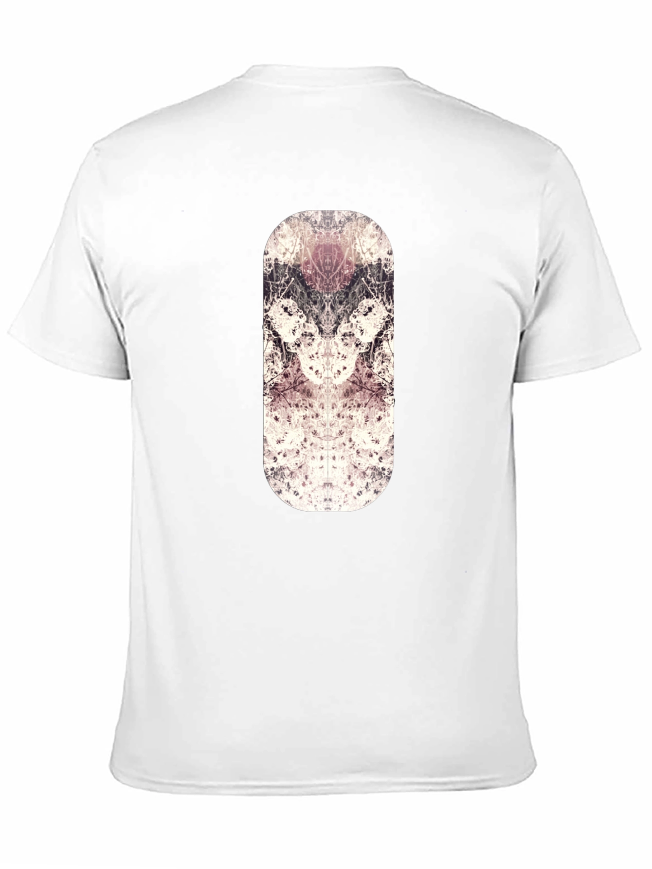 Abstract Art Graphic Print Black T-Shirt