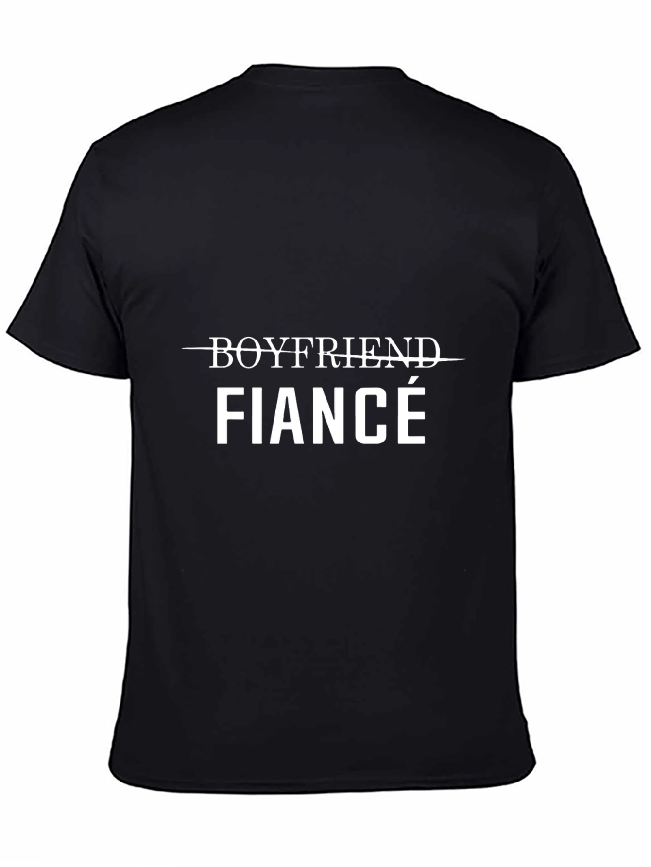 Boyfriend Fiance T-Shirt Groom Gift
