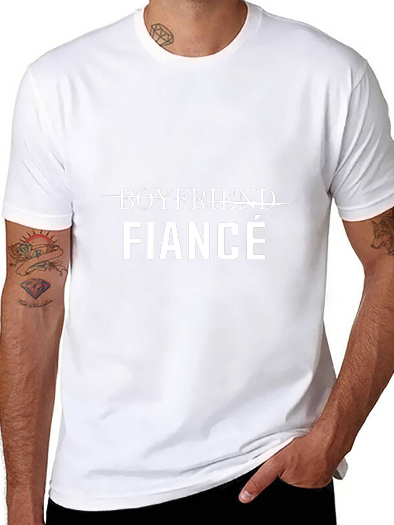 Boyfriend Fiance T-Shirt Groom Gift