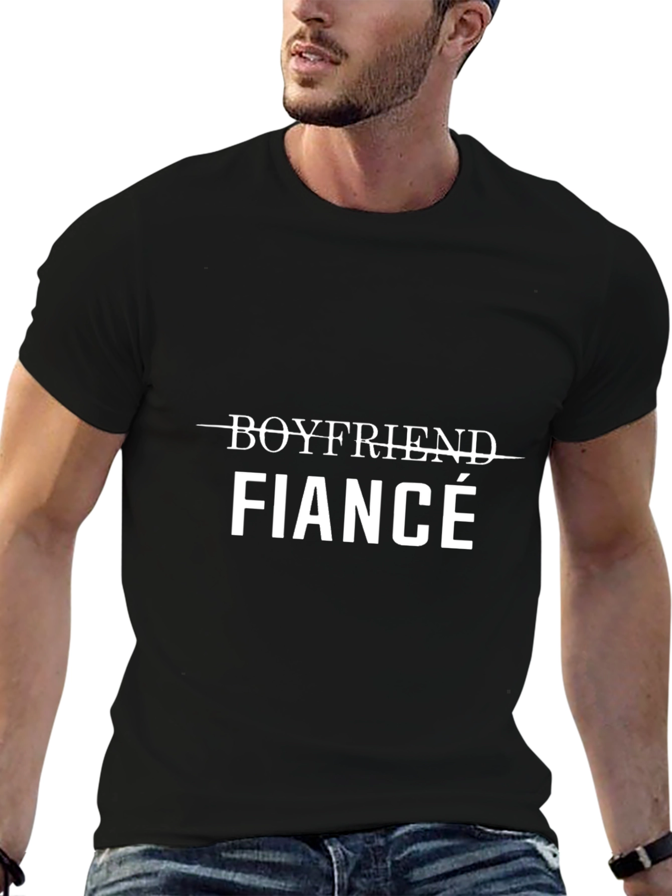Boyfriend Fiance T-Shirt Groom Gift