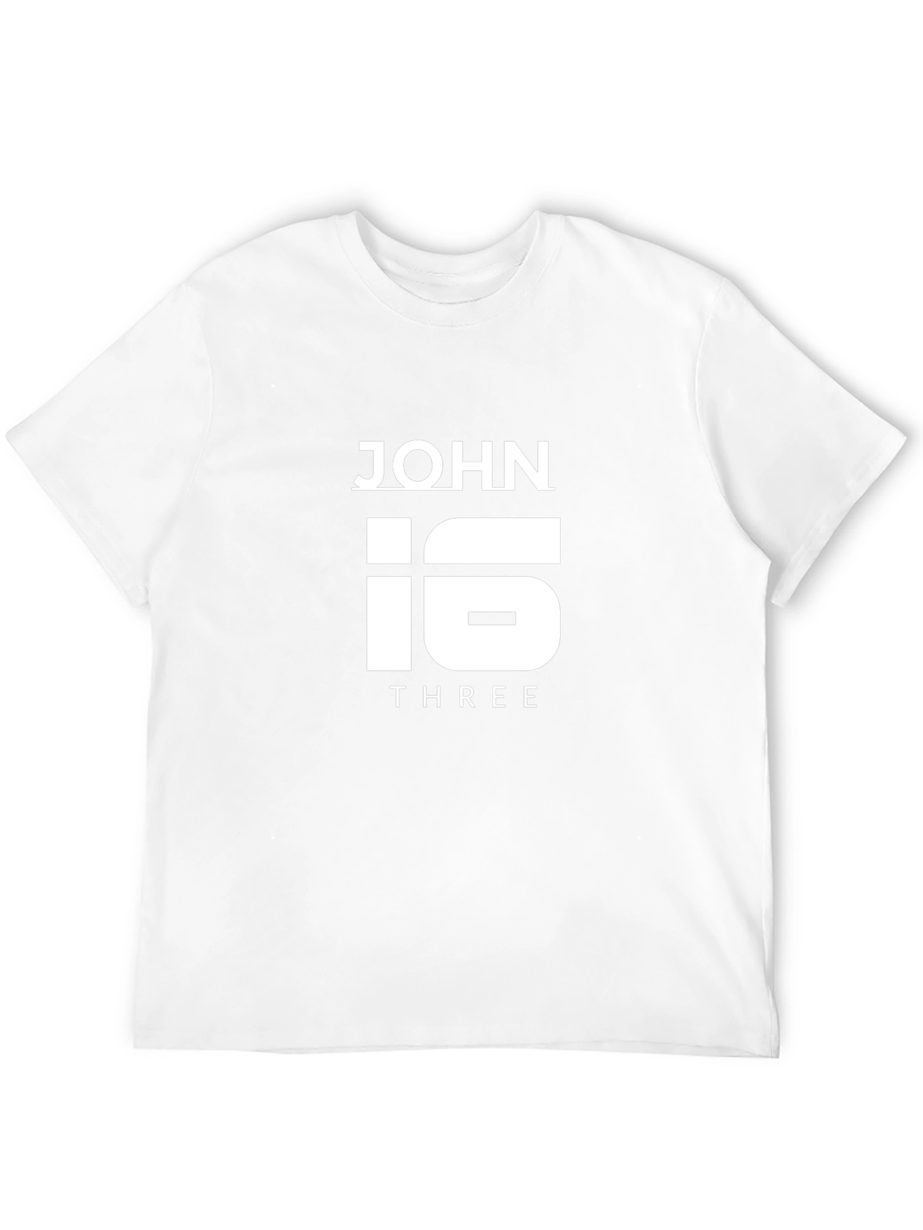 John 3:16 Graphic Tee - Black T-Shirt