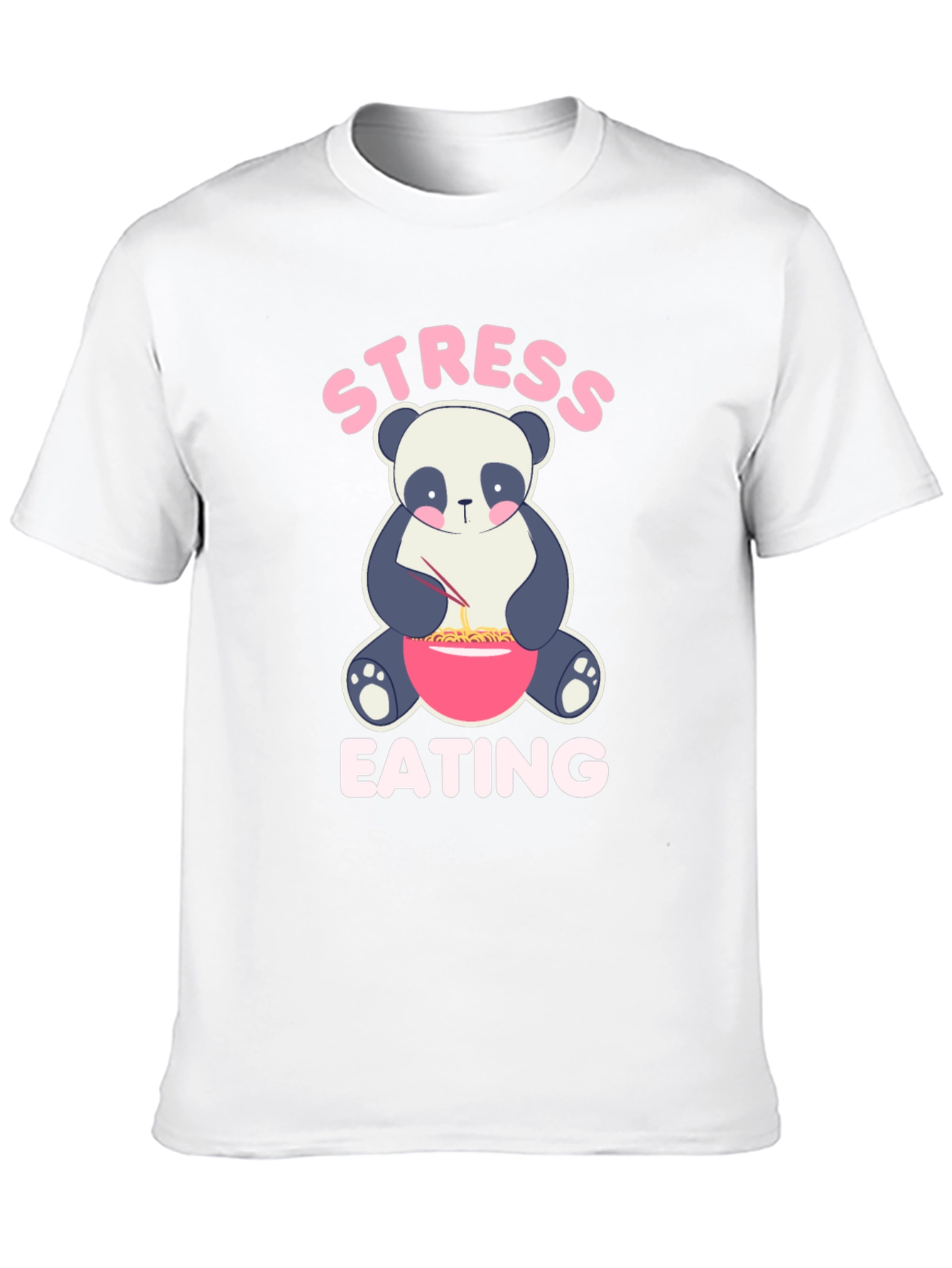 Stress Eating Panda T-Shirt
