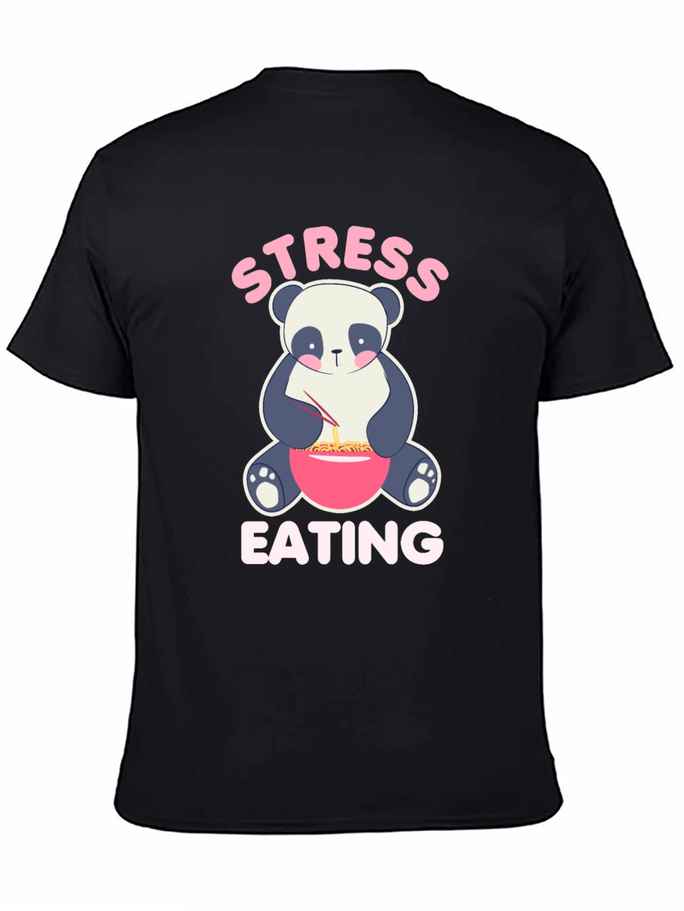 Stress Eating Panda T-Shirt