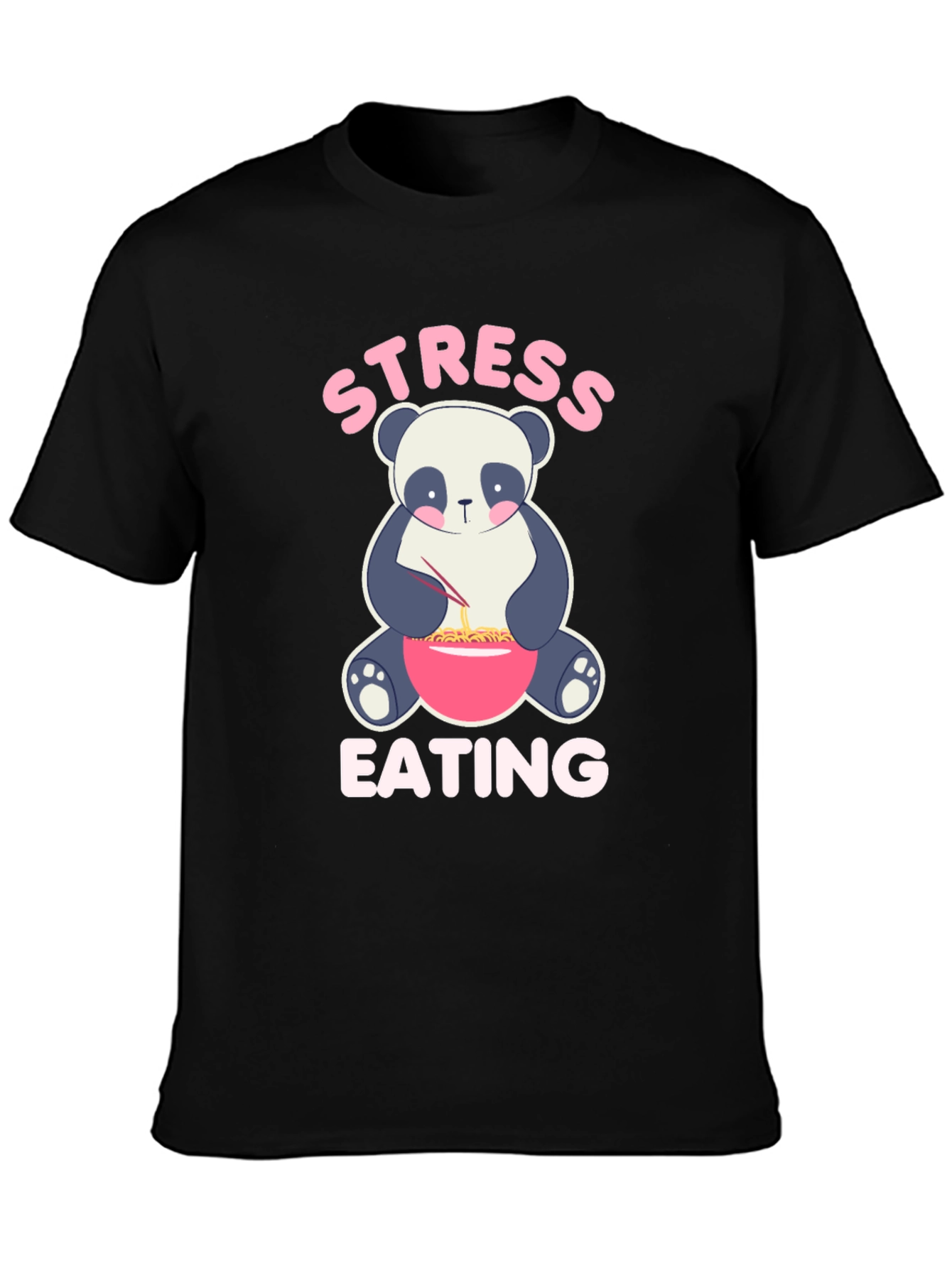 Stress Eating Panda T-Shirt