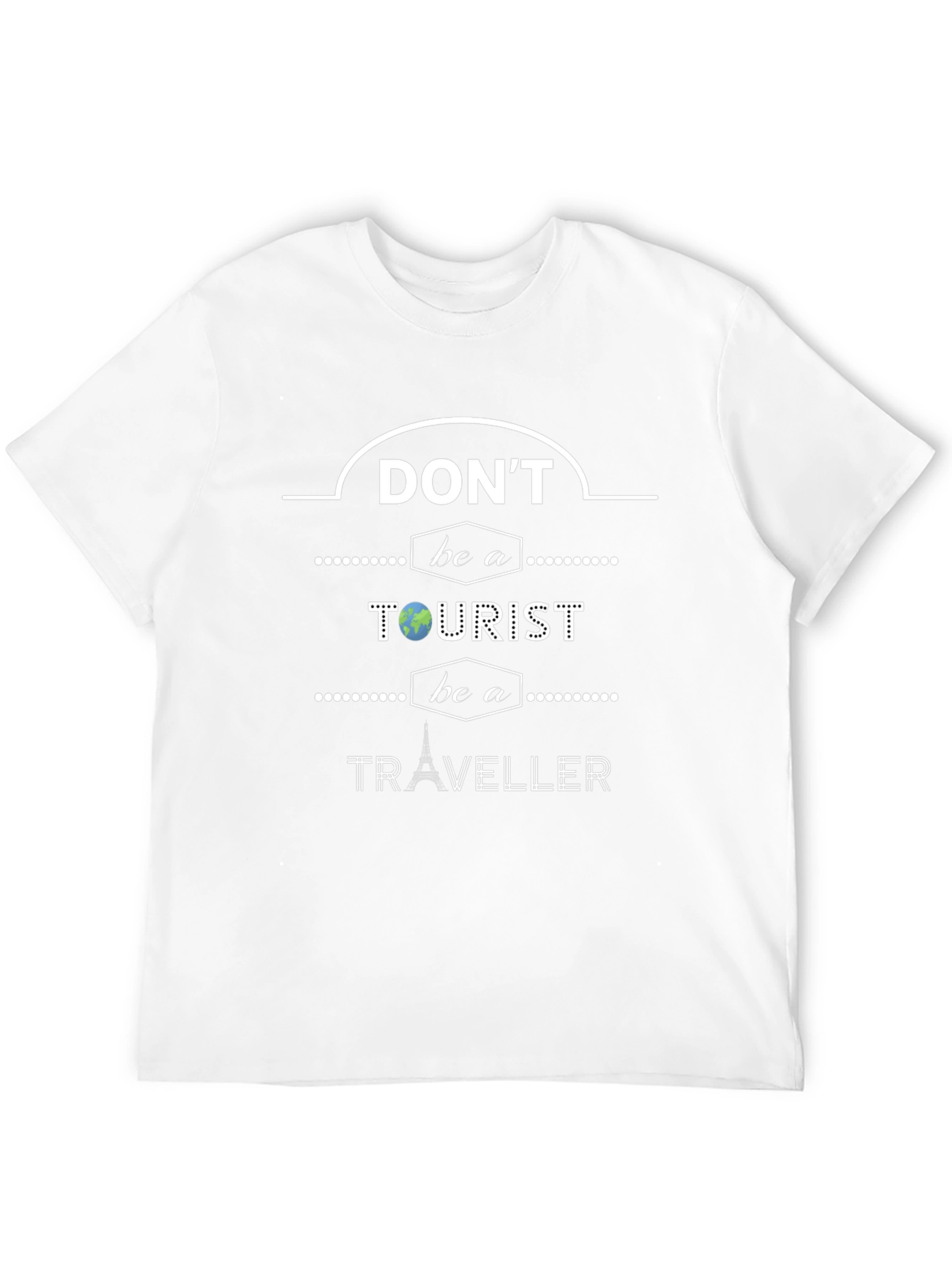 Dont Be A Tourist Be A Traveller T-Shirt