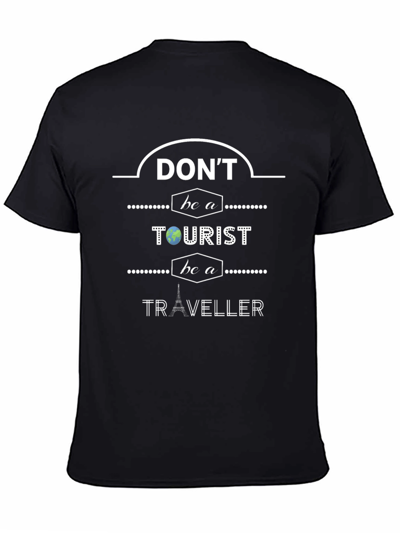 Dont Be A Tourist Be A Traveller T-Shirt