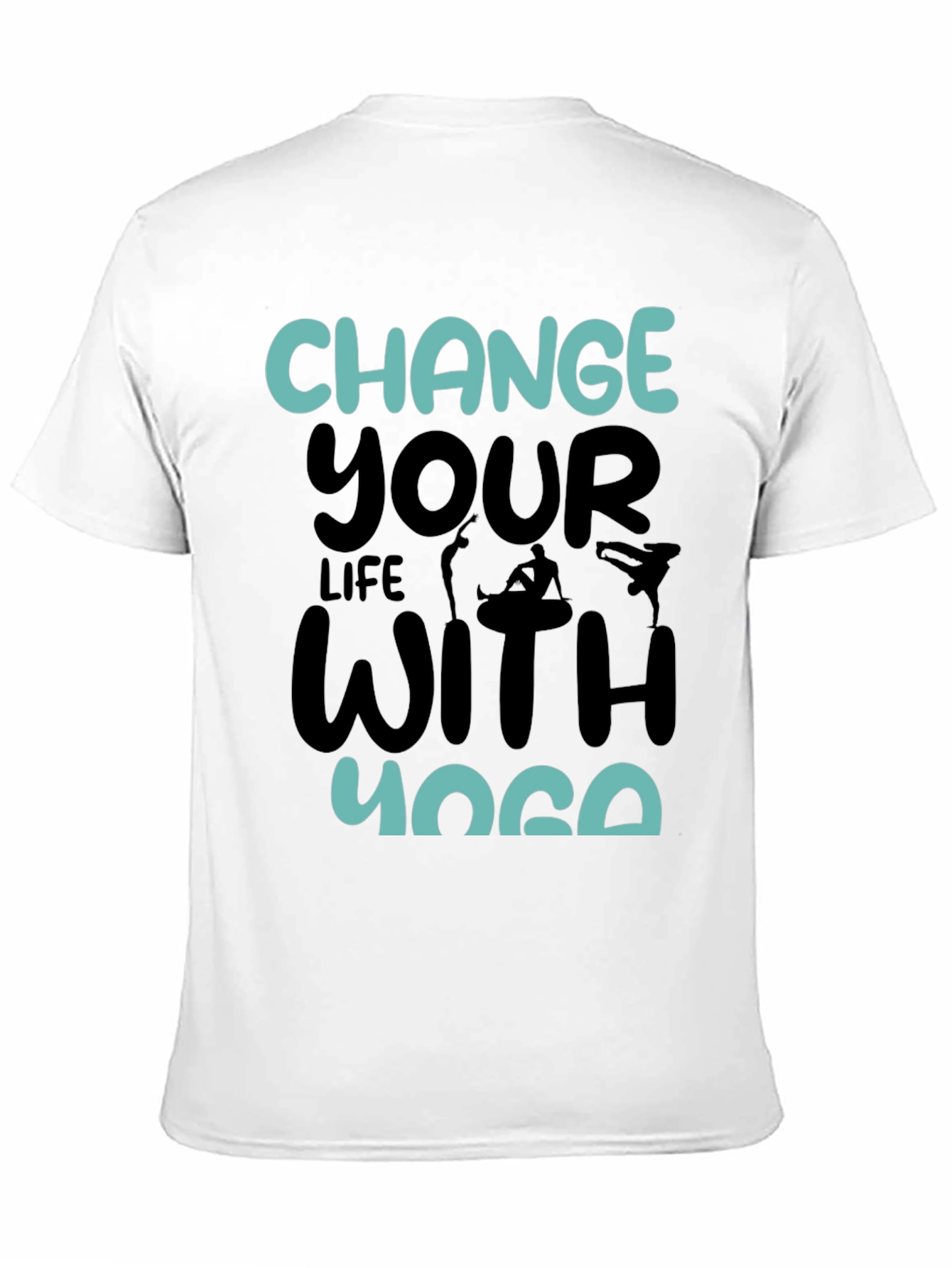 Yoga Life Black T-Shirt