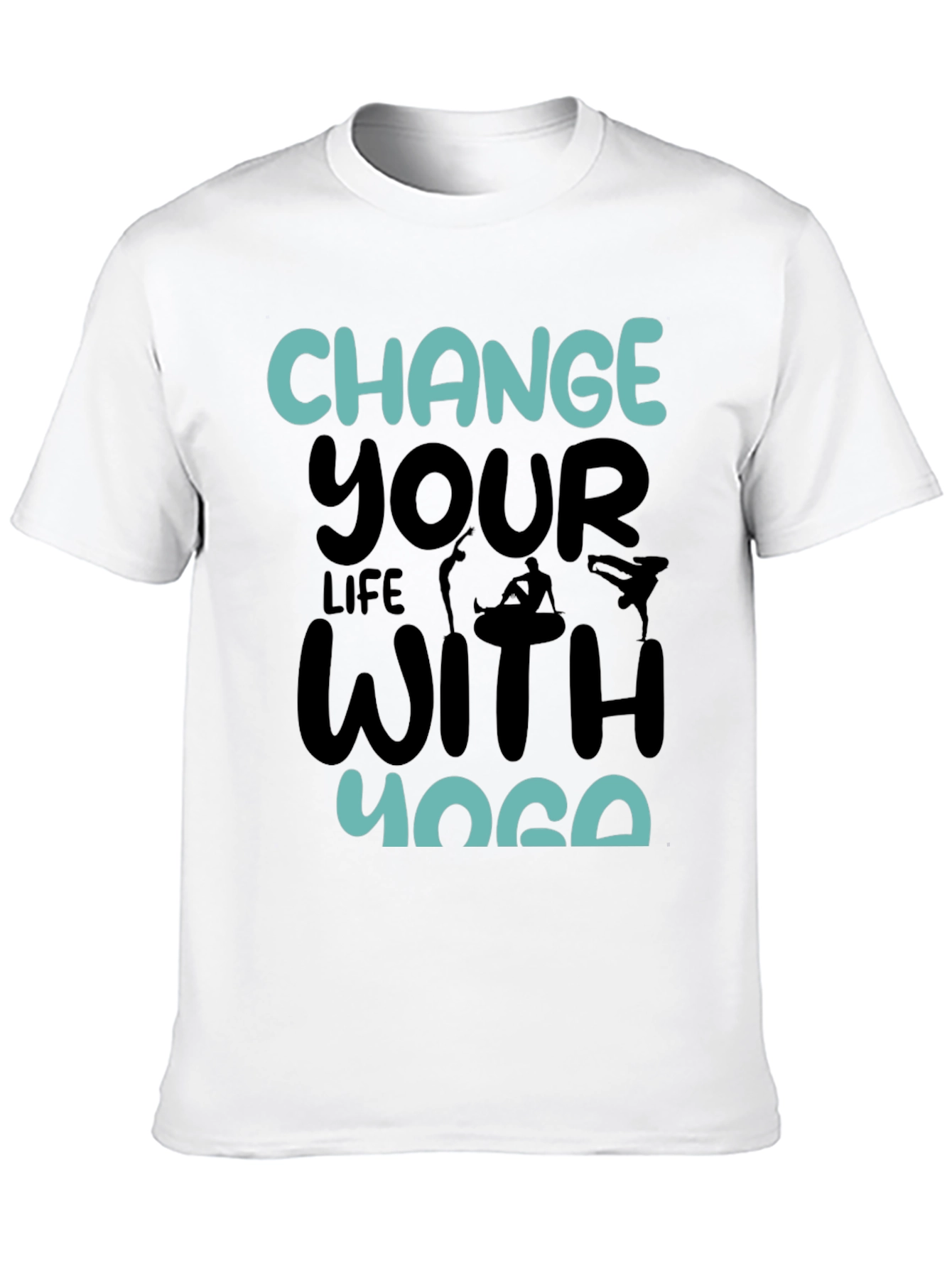Yoga Life Black T-Shirt