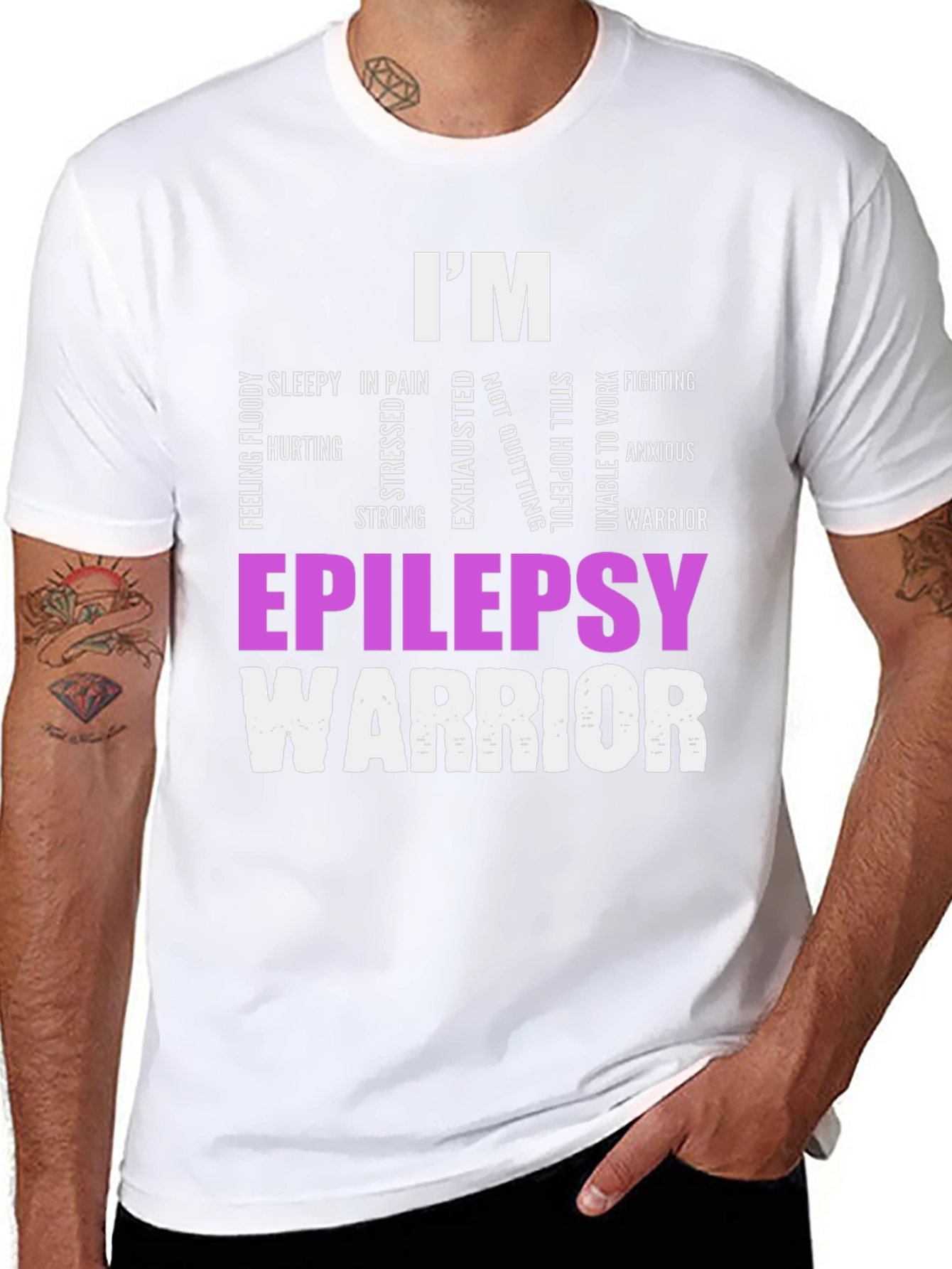 Epilepsy Warrior T-Shirt - Awareness & Support