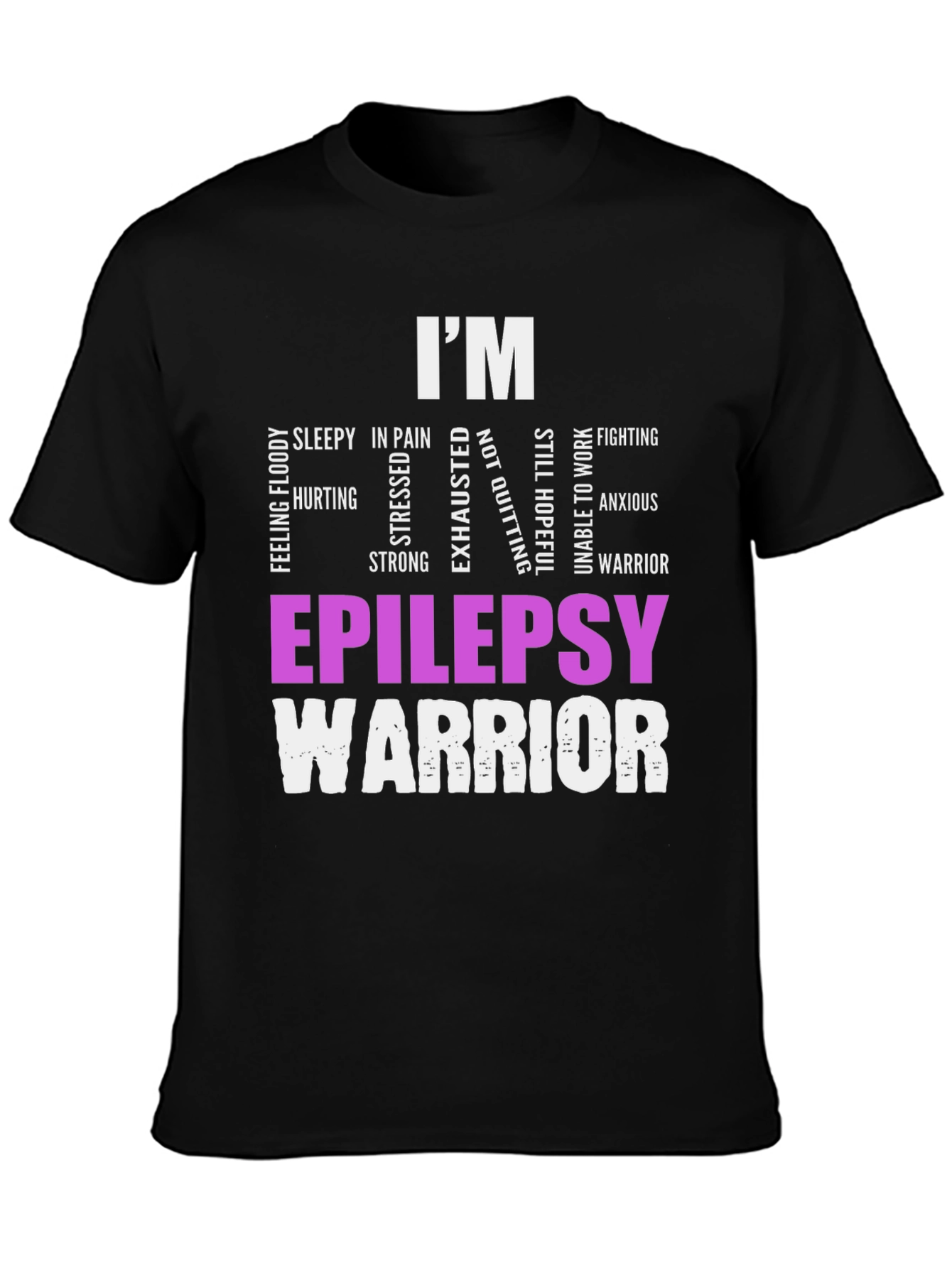 Epilepsy Warrior T-Shirt - Awareness & Support