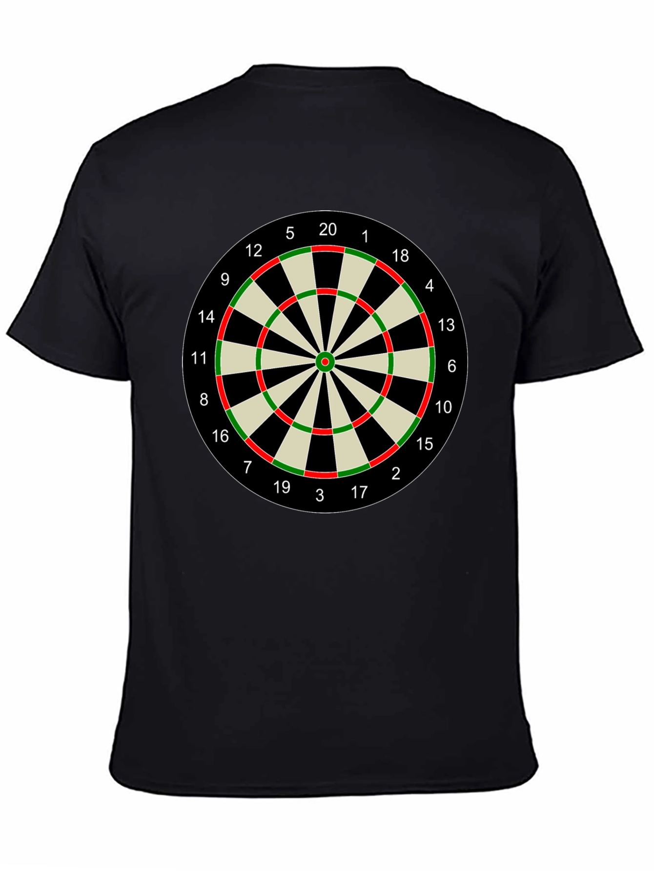 Darts Target T-Shirt - Bullseye Design