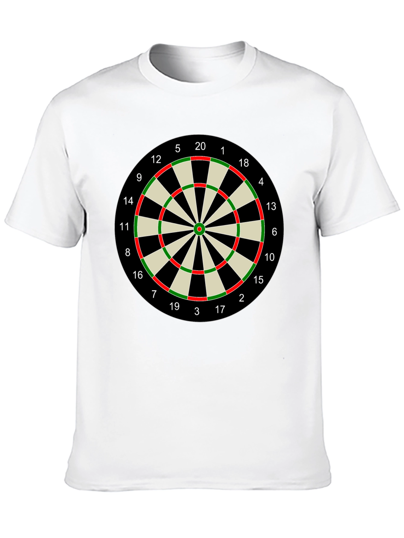 Darts Target T-Shirt - Bullseye Design