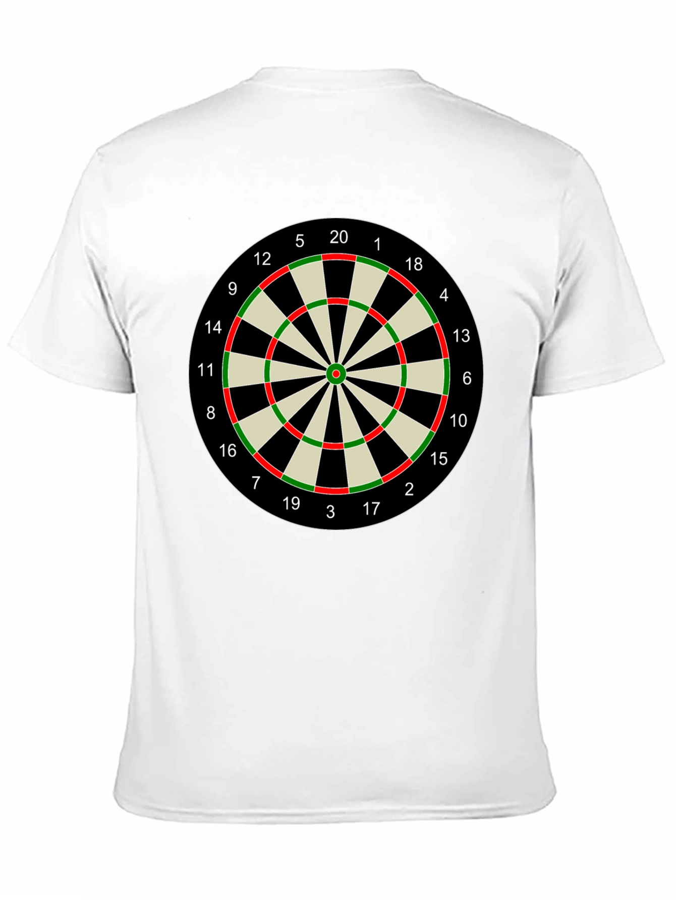 Darts Target T-Shirt - Bullseye Design