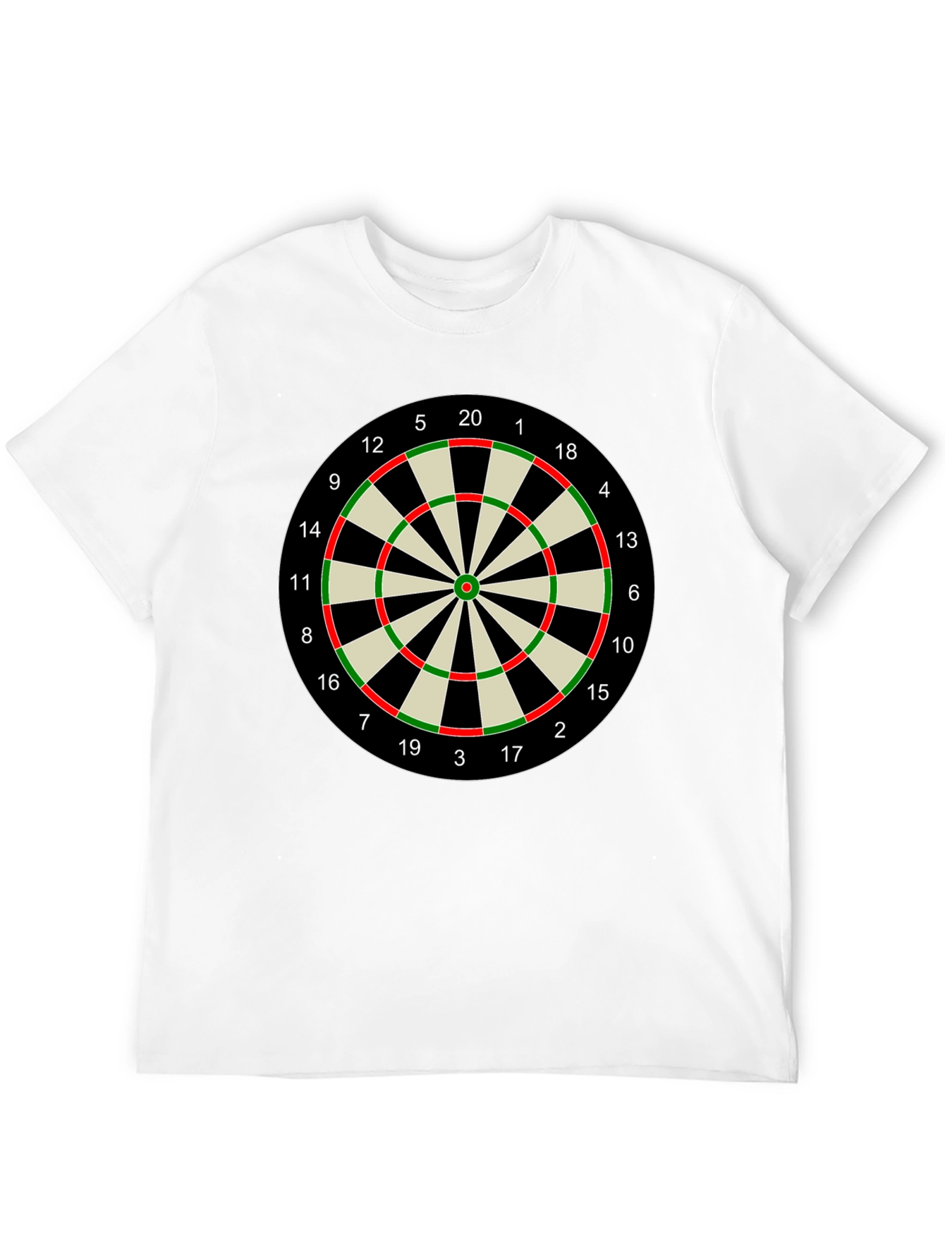 Darts Target T-Shirt - Bullseye Design