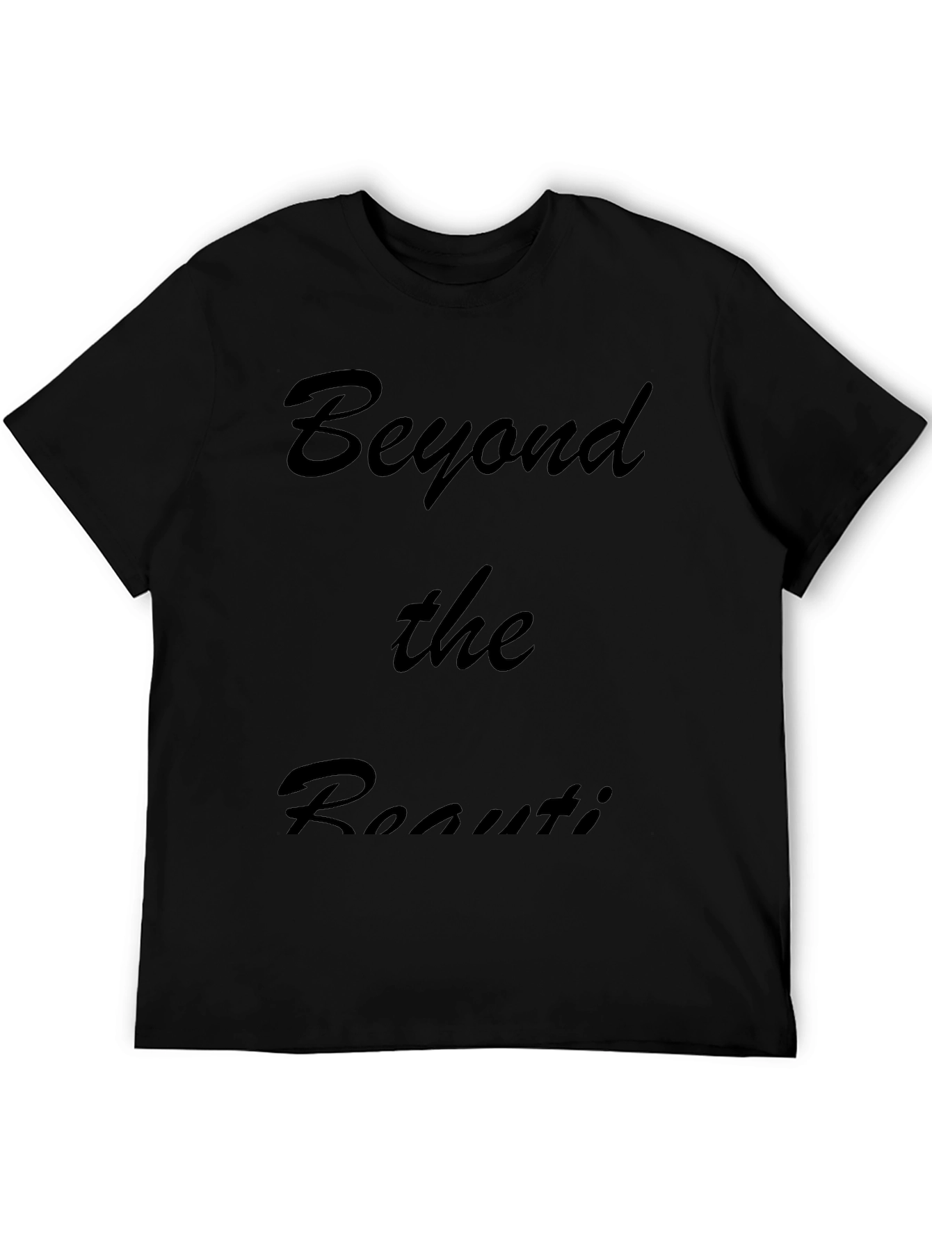 Beyond the Routine Black Graphic Tee