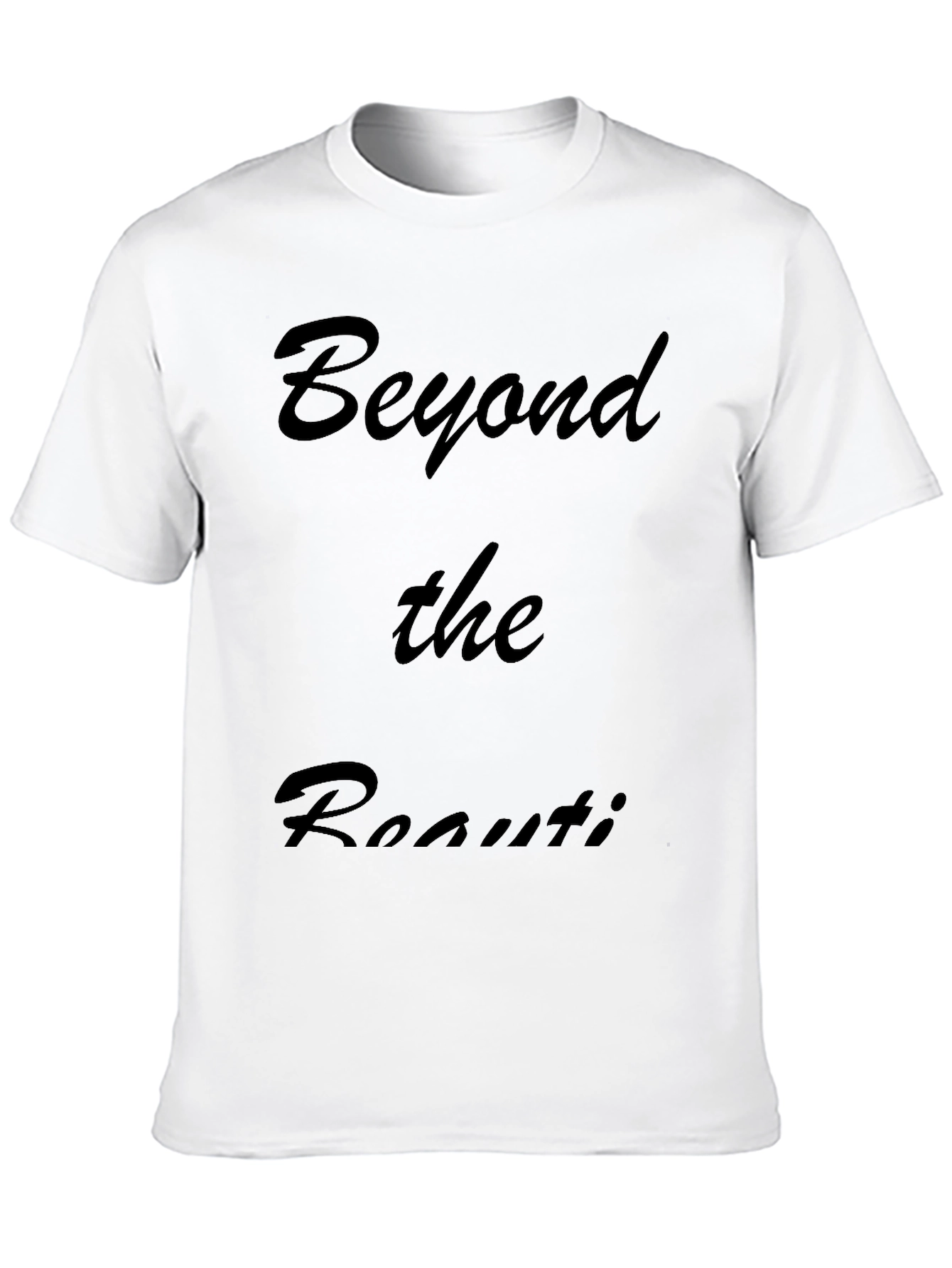 Beyond the Routine Black Graphic Tee