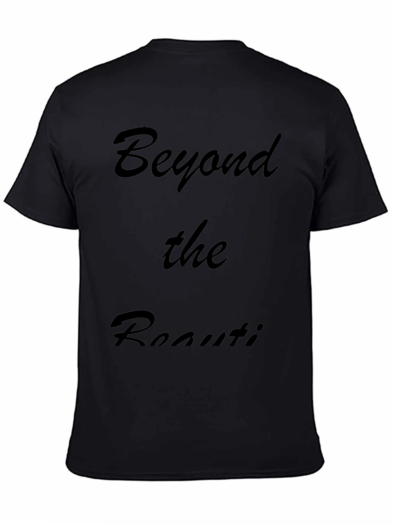 Beyond the Routine Black Graphic Tee