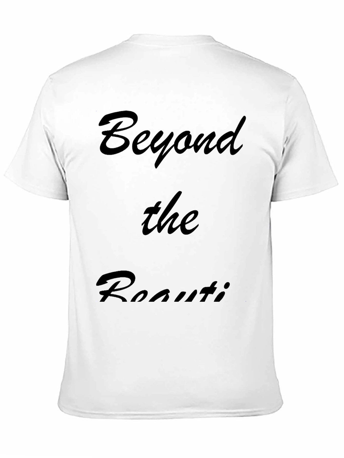 Beyond the Routine Black Graphic Tee