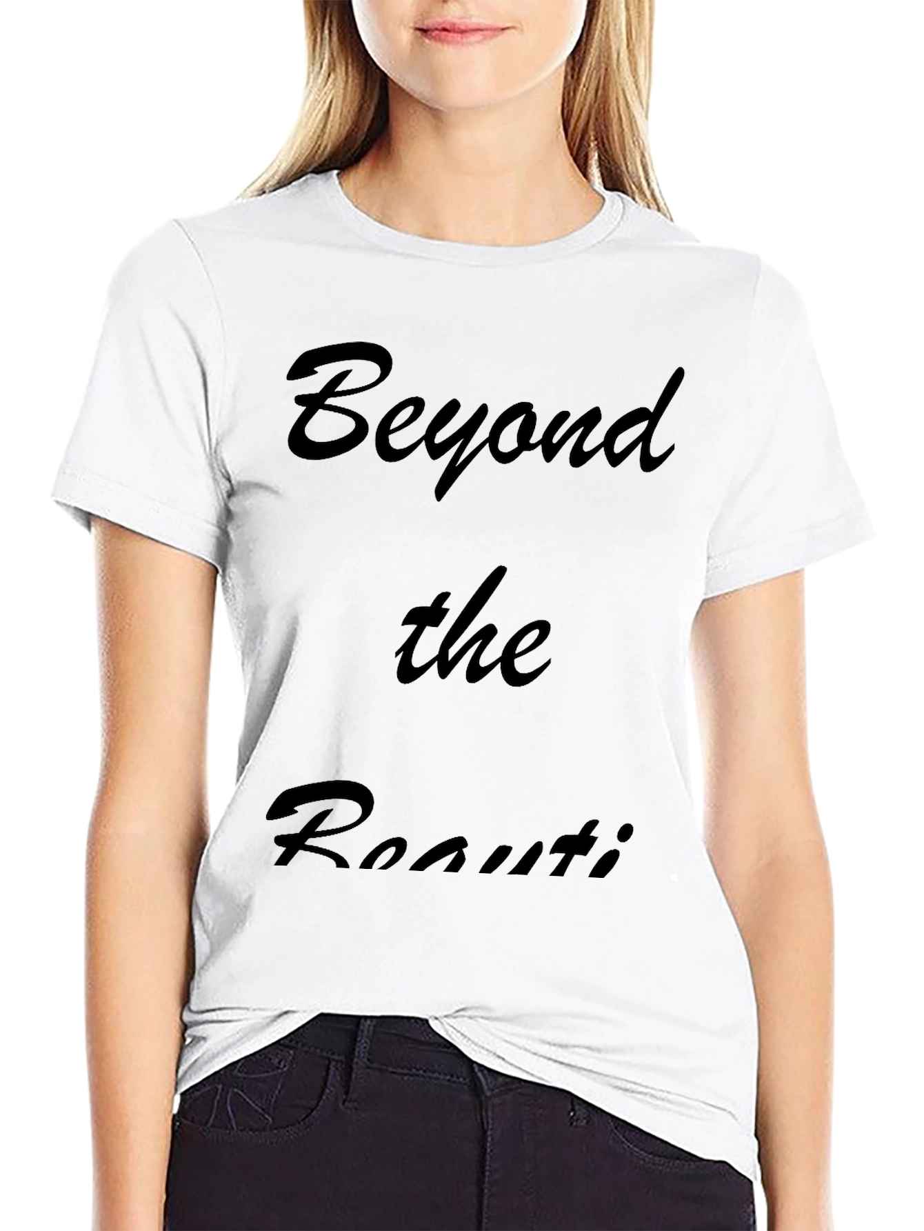 Beyond the Routine Black Graphic Tee